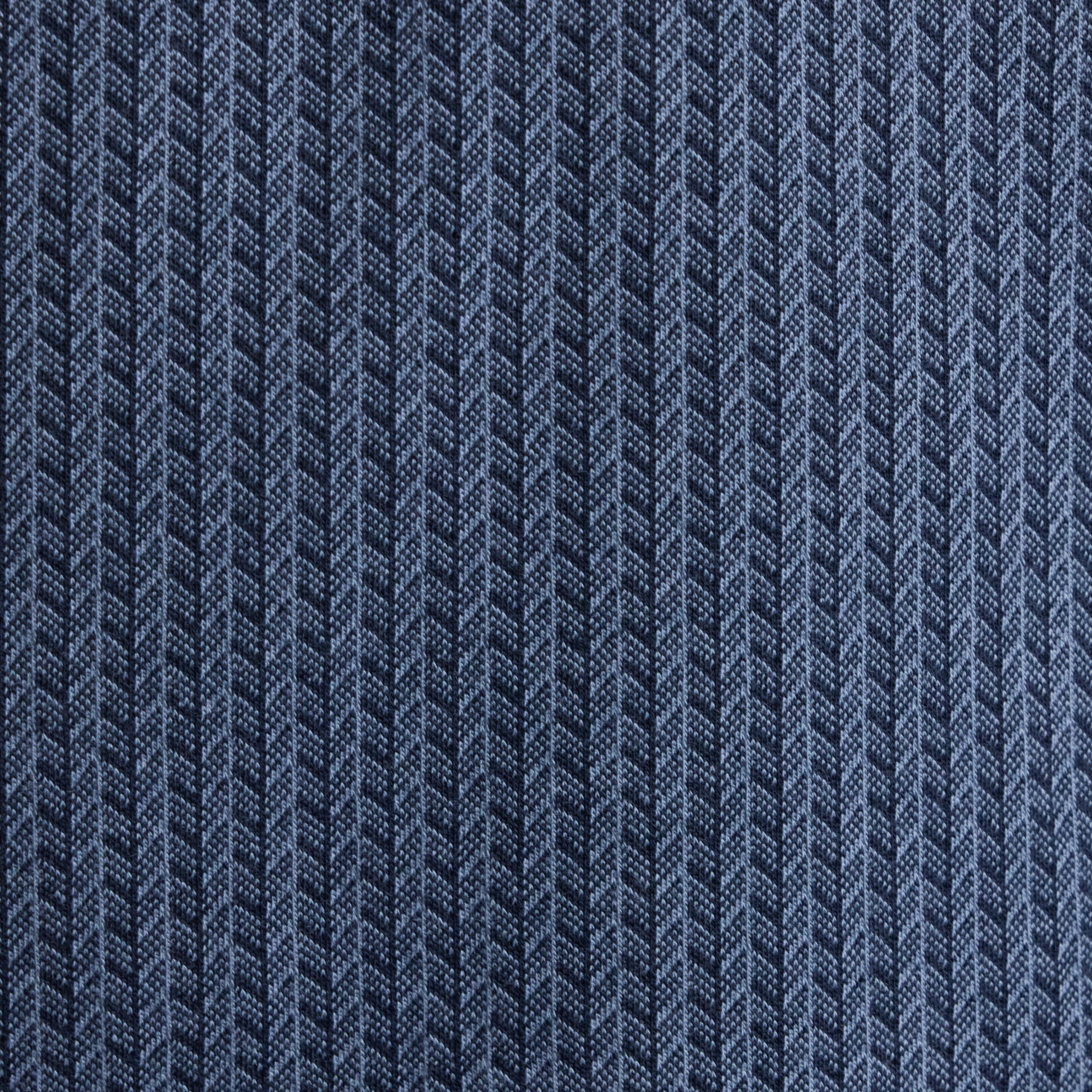 Navy Bradley Jacquard Polo