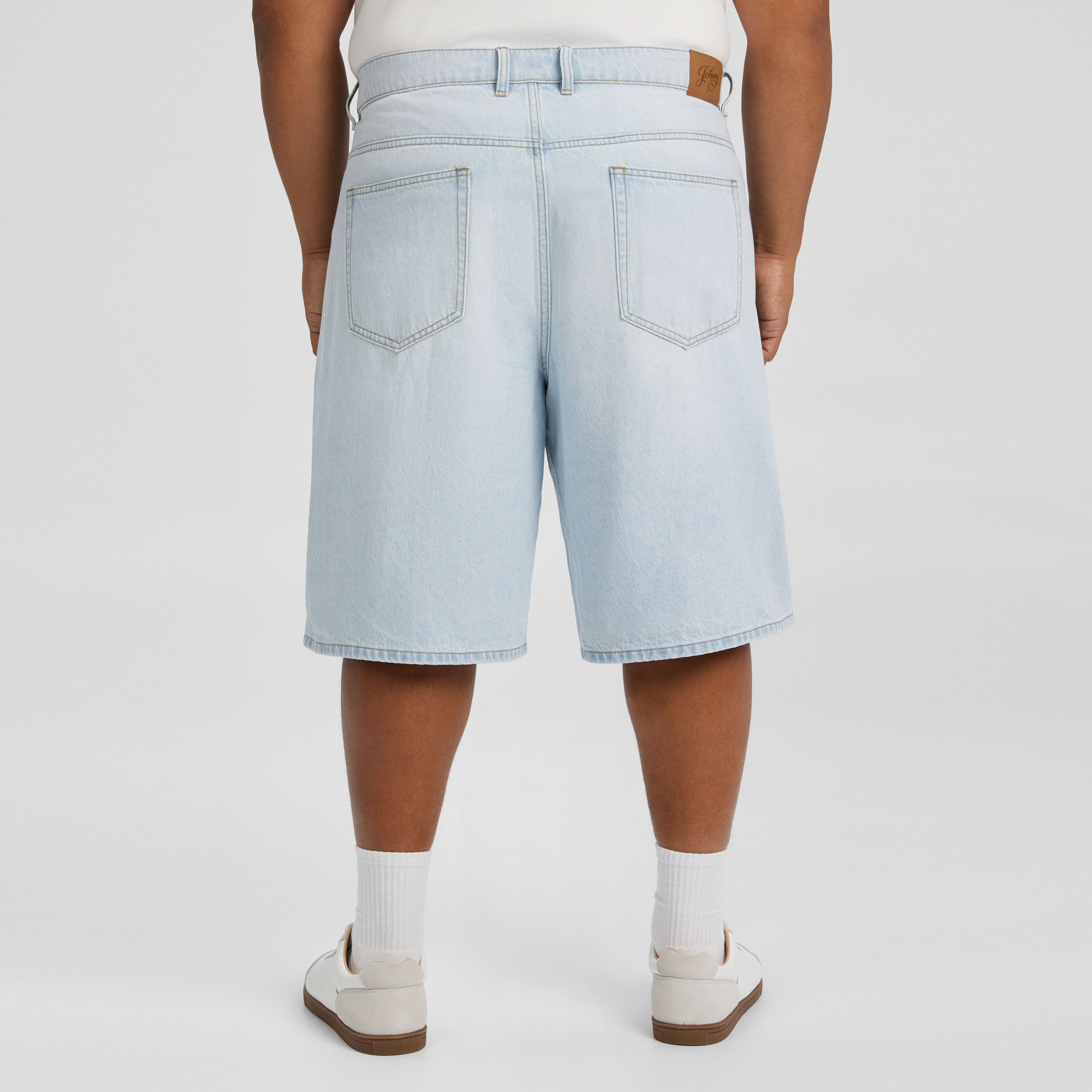 Light Wash Jake Baggy Denim Short