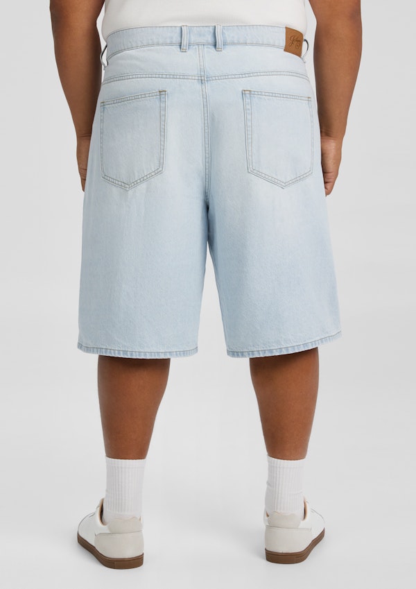 Light Wash Jake Baggy Denim Short