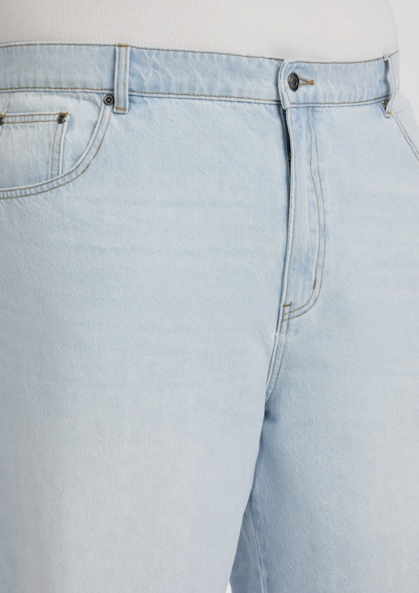 Light Wash Jake Baggy Denim Short
