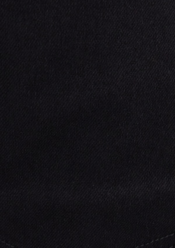 Black Baxter Slim Denim Short