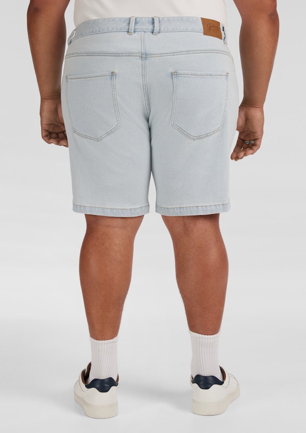 Light Wash Baxter Slim Denim Short