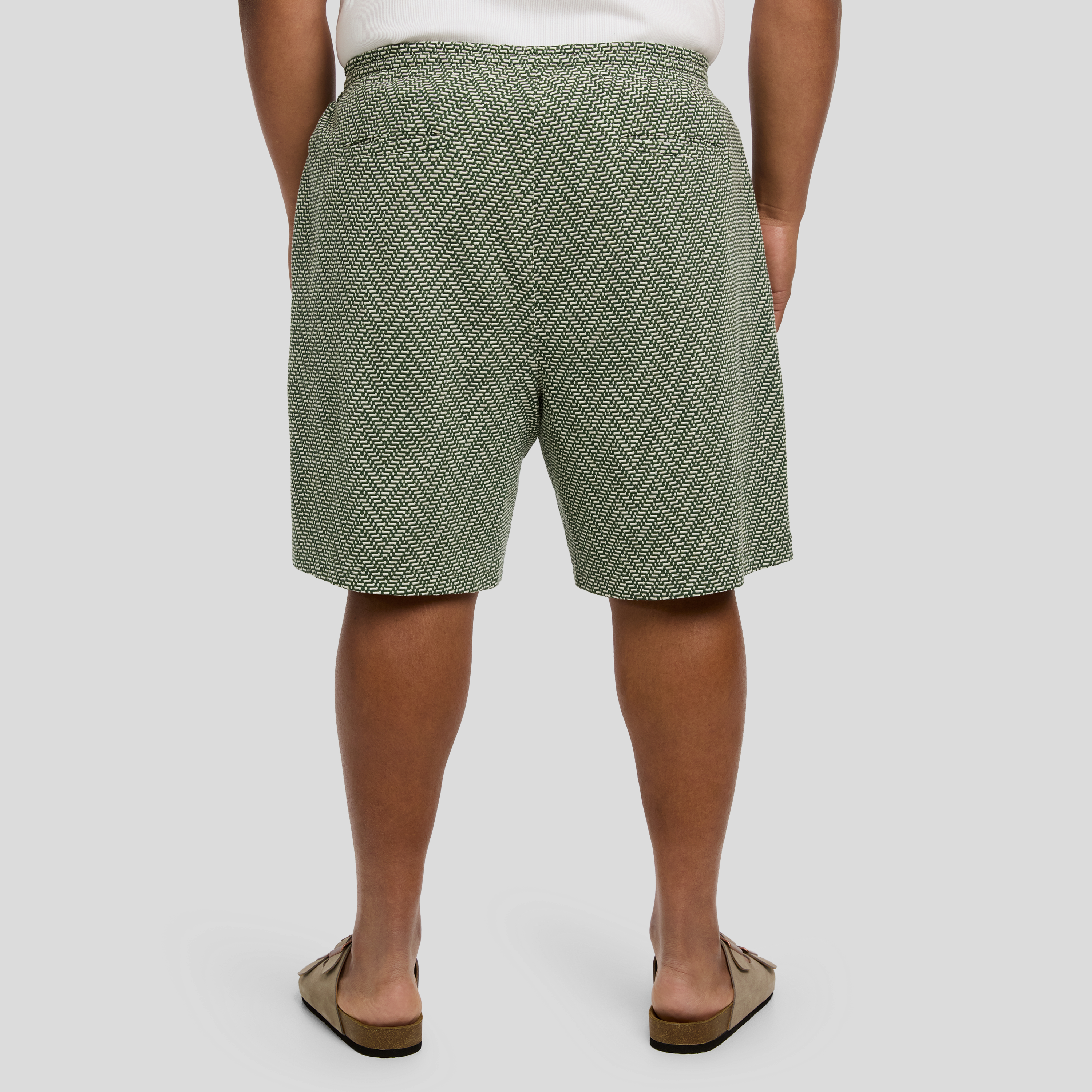 Green Ziggy Jacquard Short