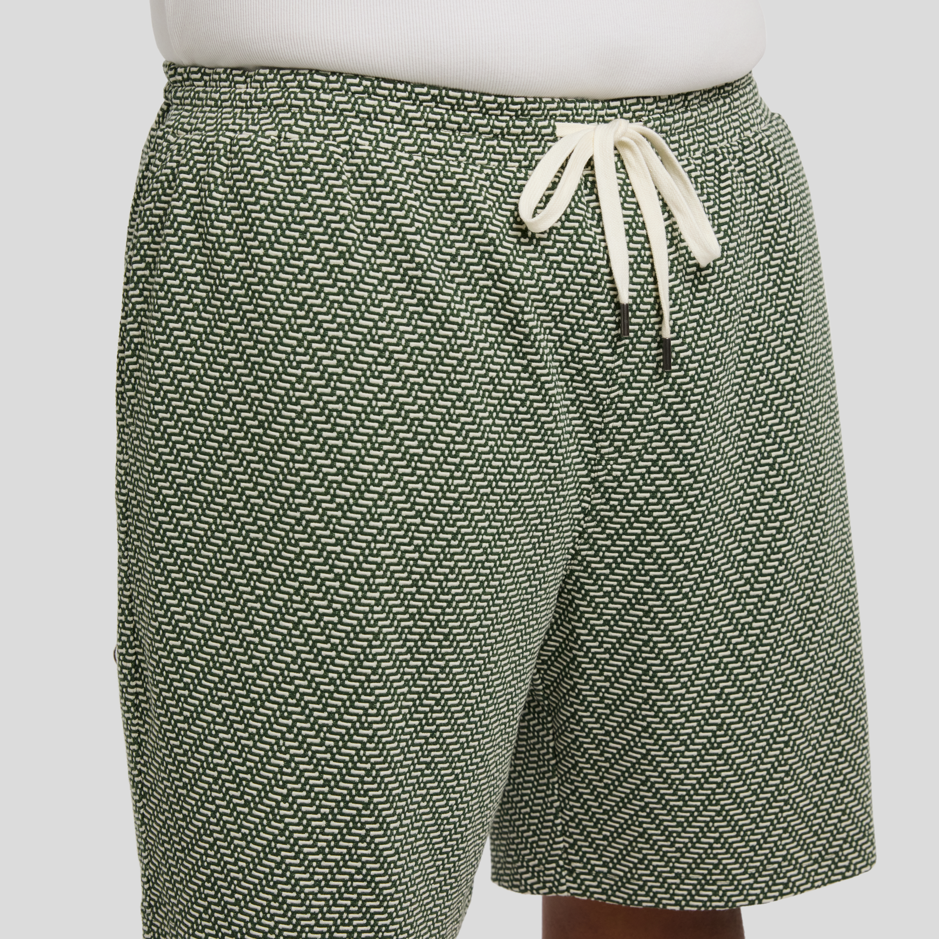 Green Ziggy Jacquard Short
