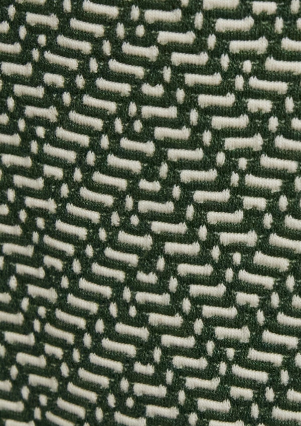 Green Ziggy Jacquard Short