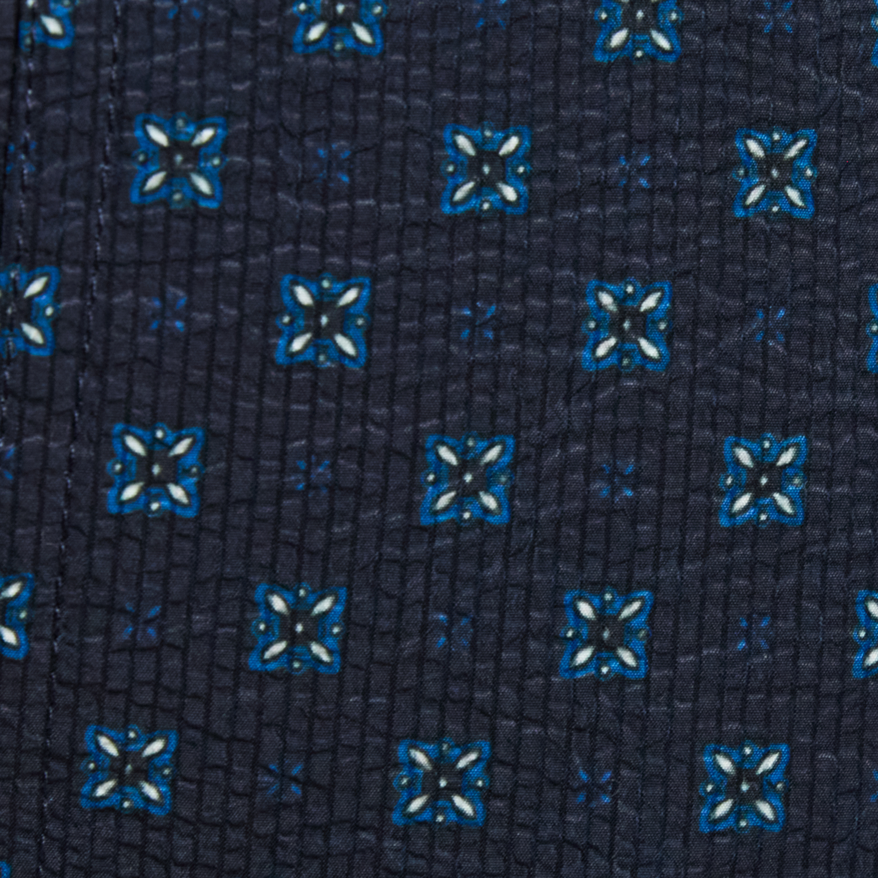 Geo Seersucker Swim Short