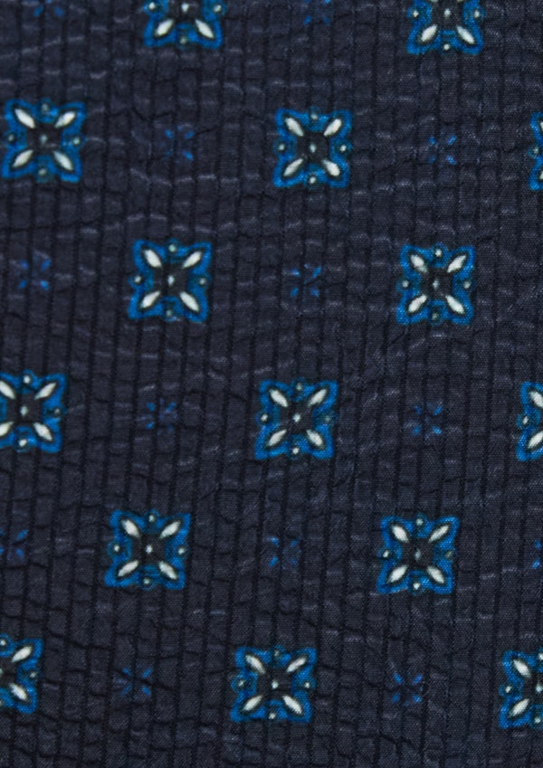 Geo Seersucker Swim Short