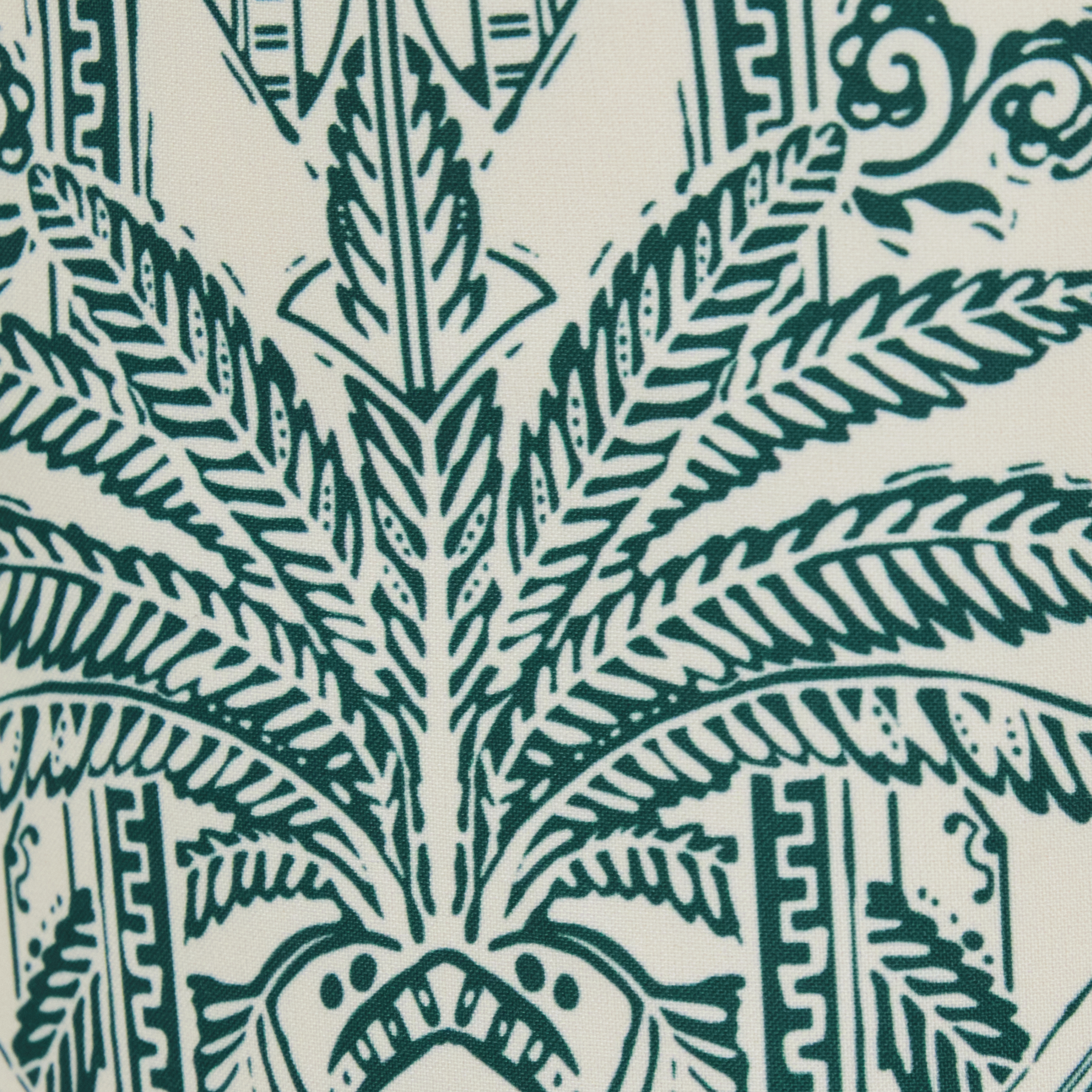 Ecru Diamond Print Swim Short