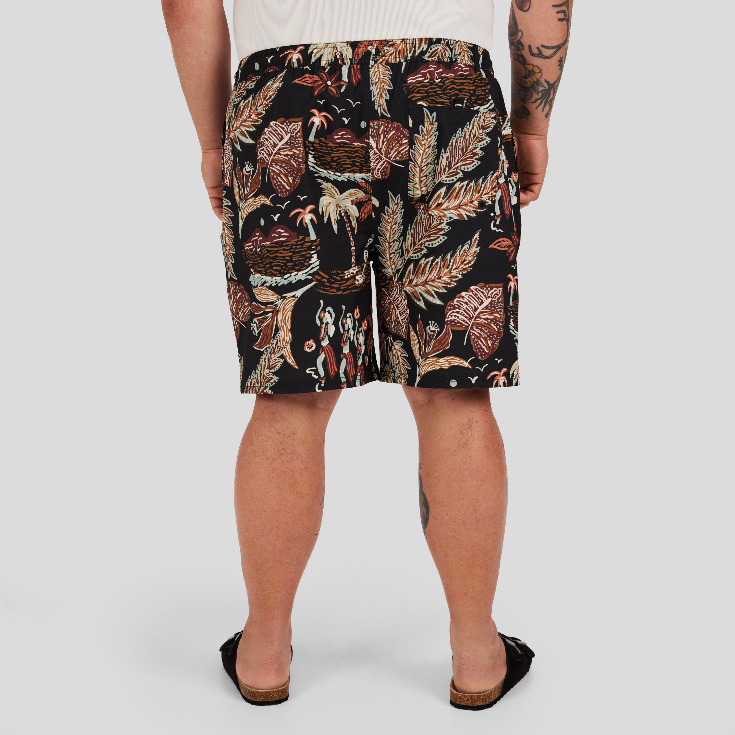 Island Life Print Swim Short