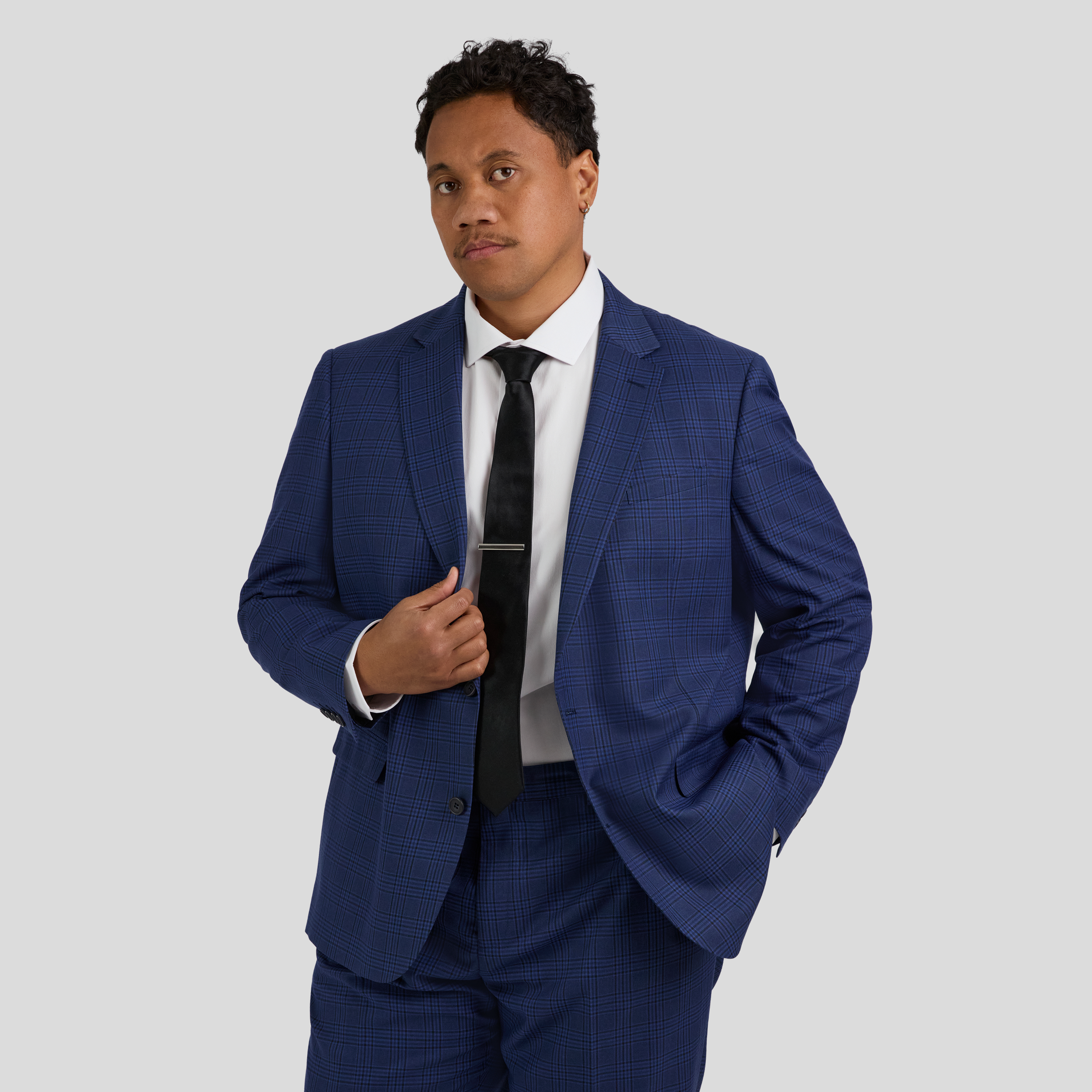 Myles Check Suit Jacket