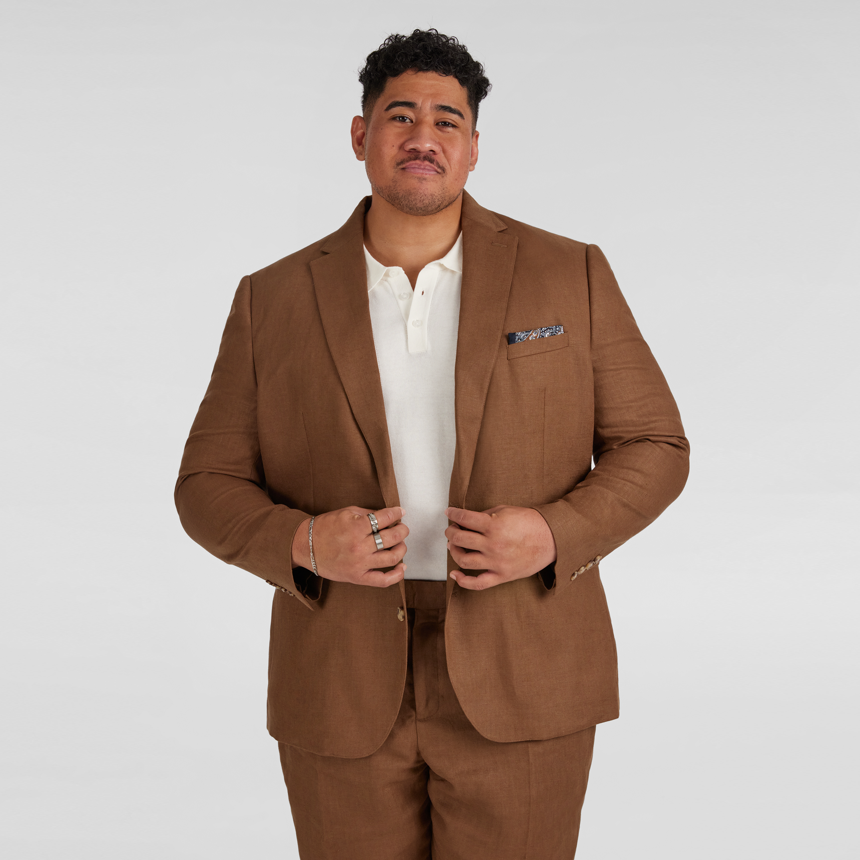 Matteo Linen Suit Jacket