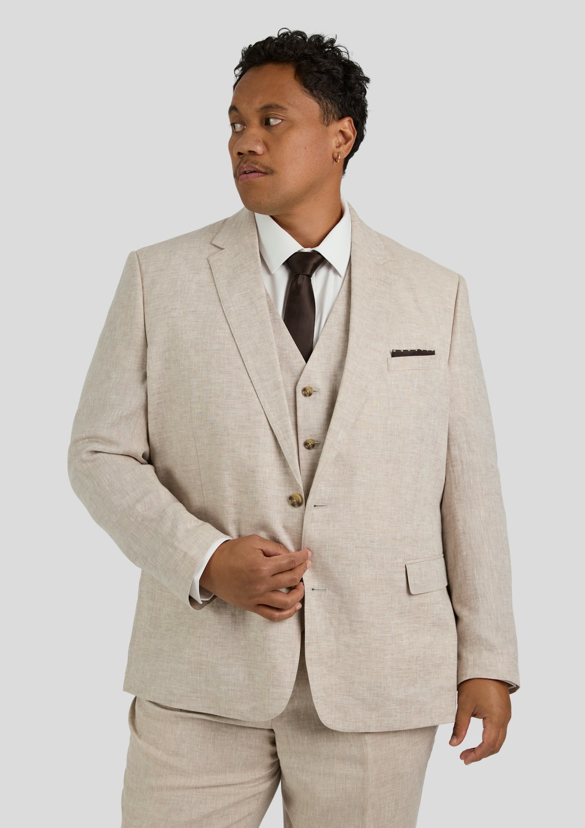Matteo Linen Suit Jacket