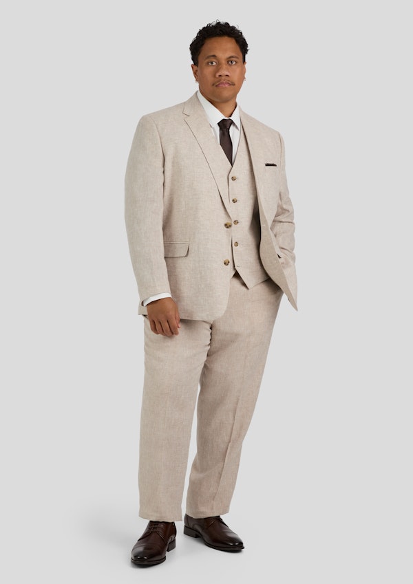MATTEO LINEN SUIT NATURAL