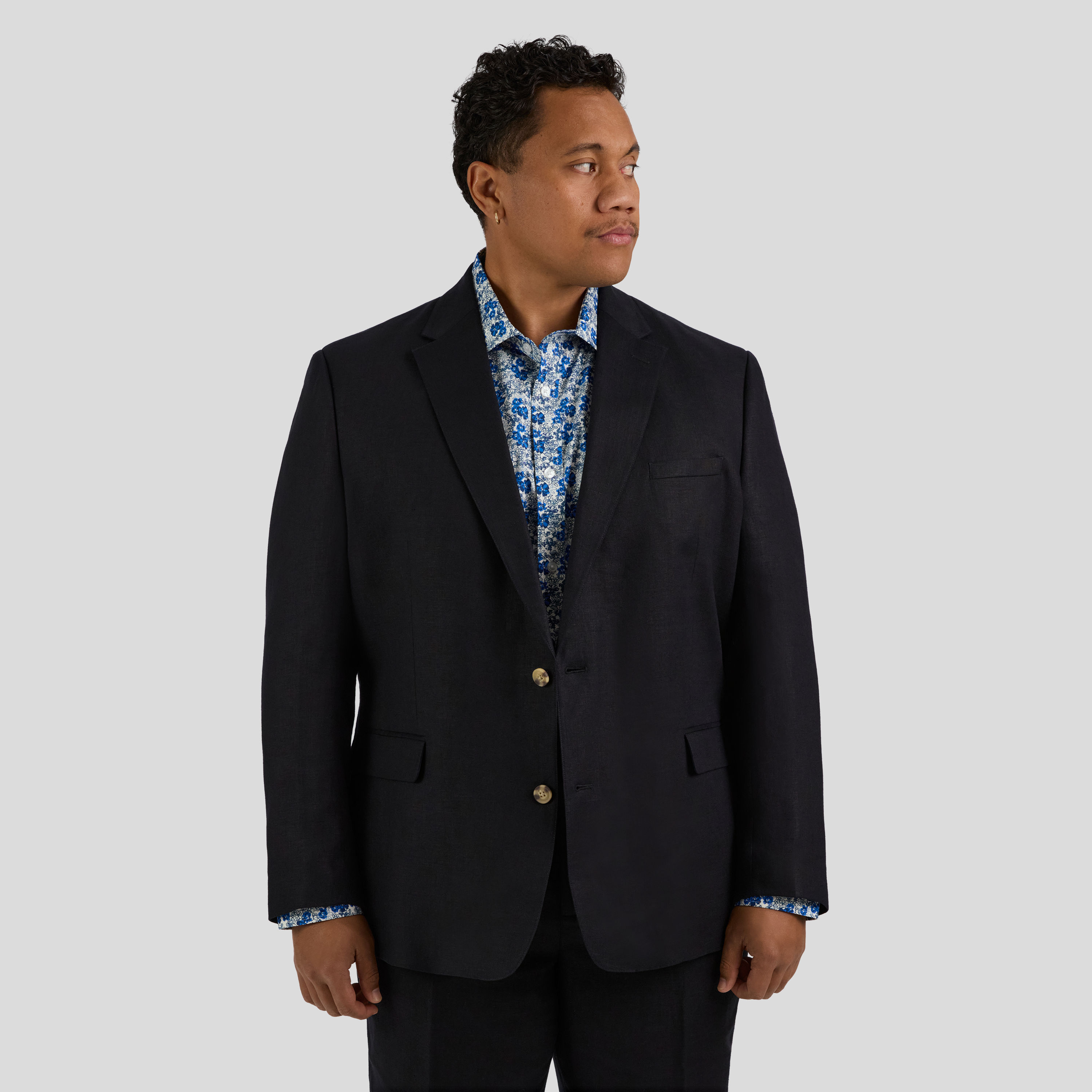 Matteo Linen Suit Jacket