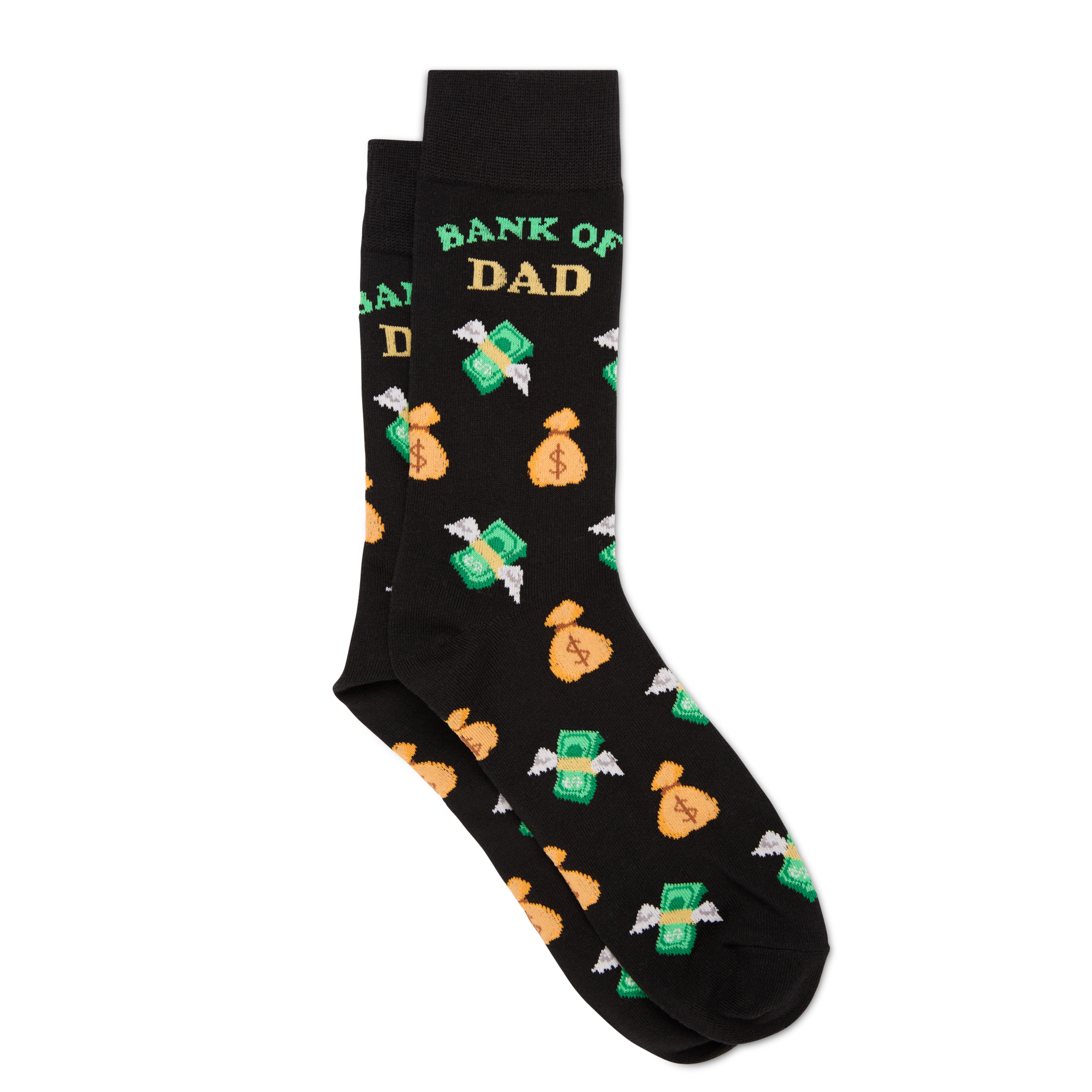 Bank Of Dad Fancy Sock