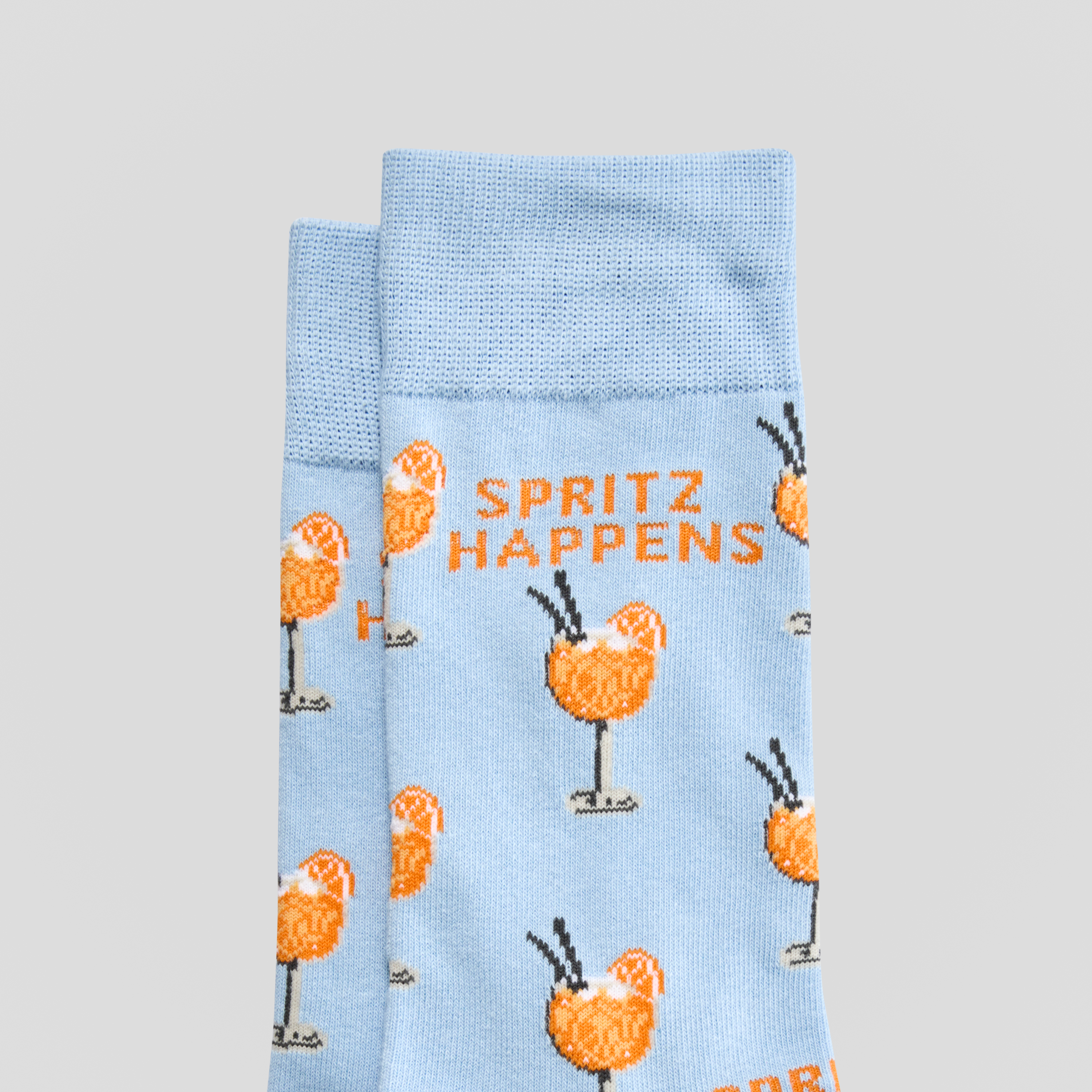 Sky Spritz Happens Fancy Sock