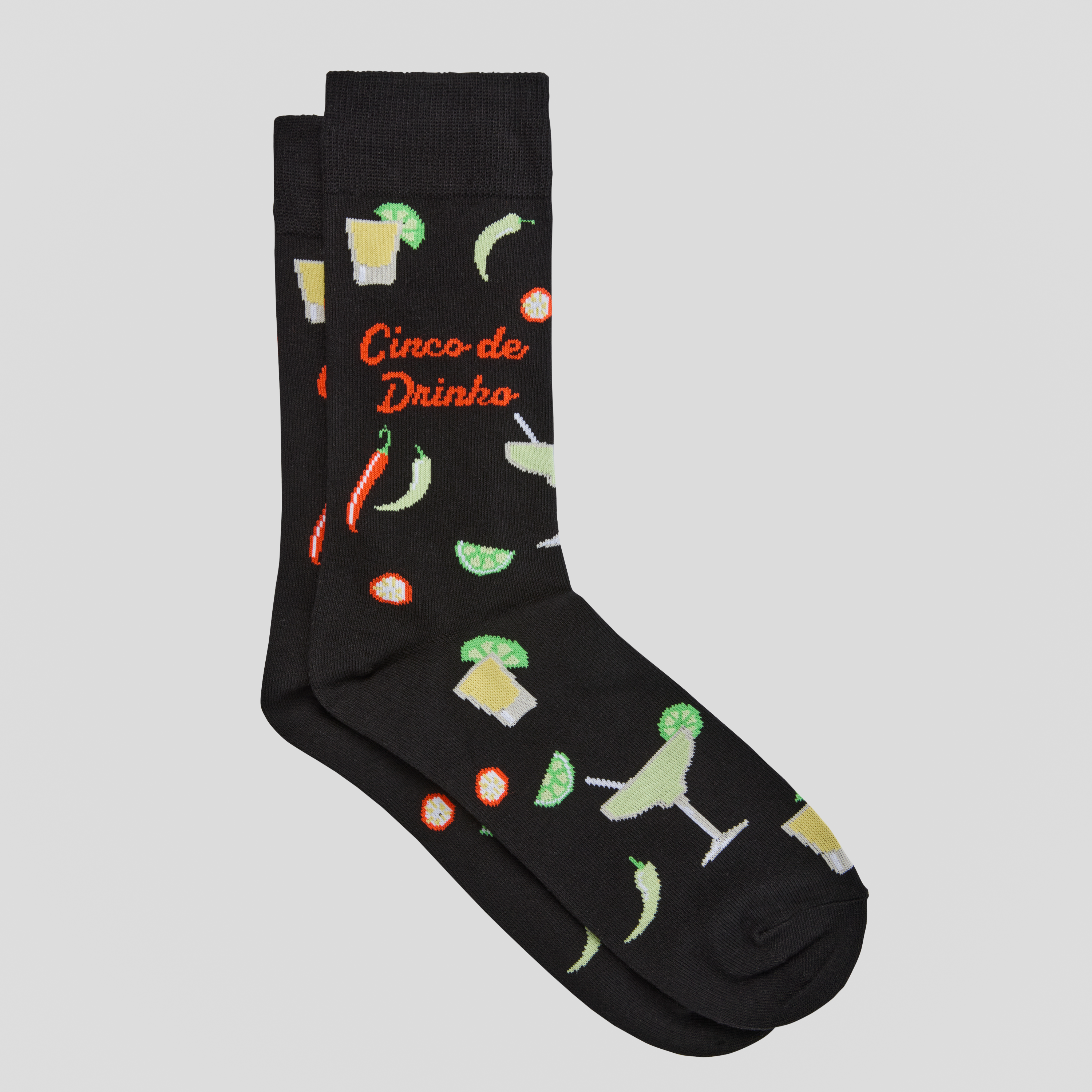 Cinco De Drinko Fancy Sock