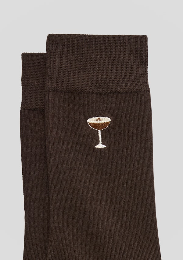 Espresso Espresso Martini Fancy Sock