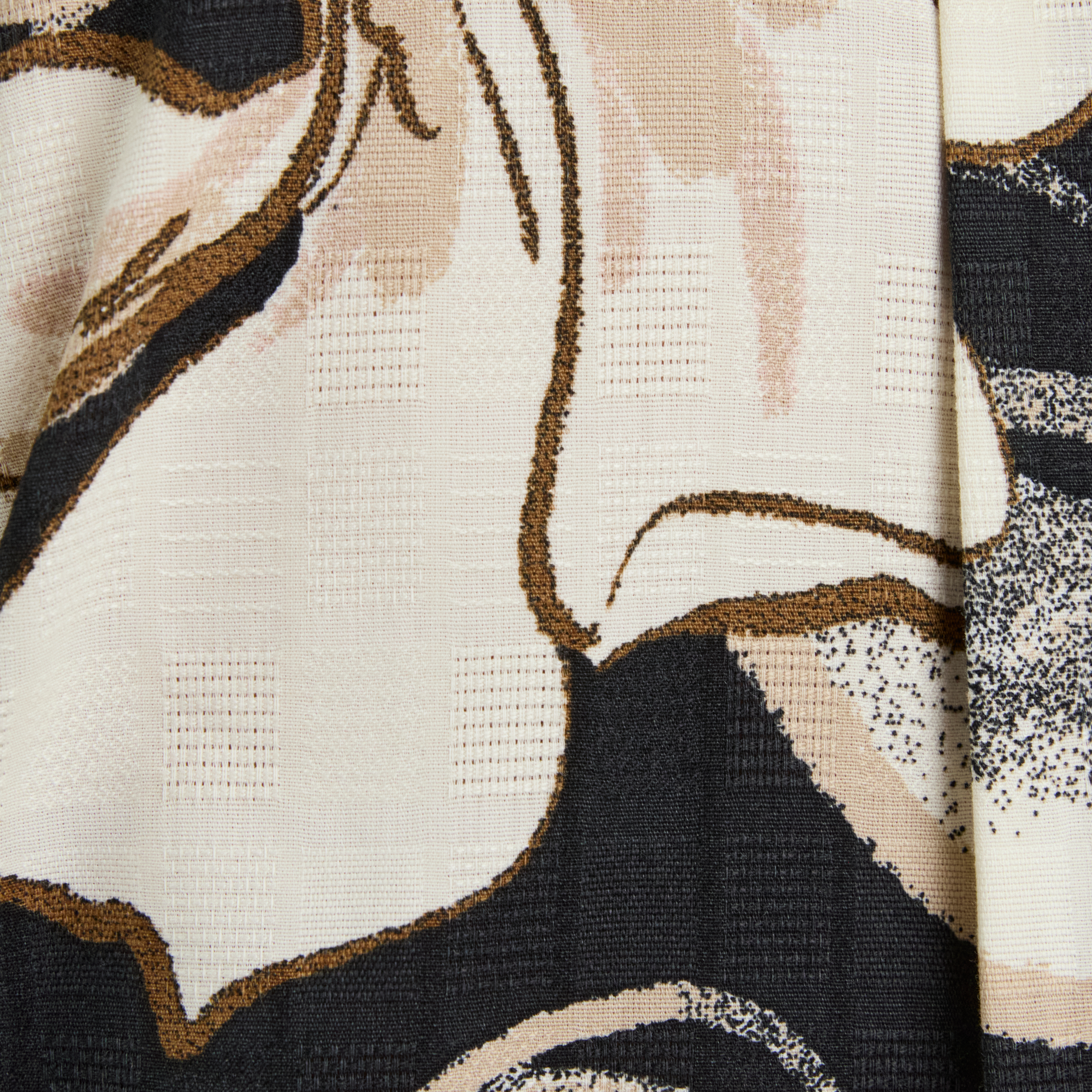 Dark Navy Malta Print Shirt