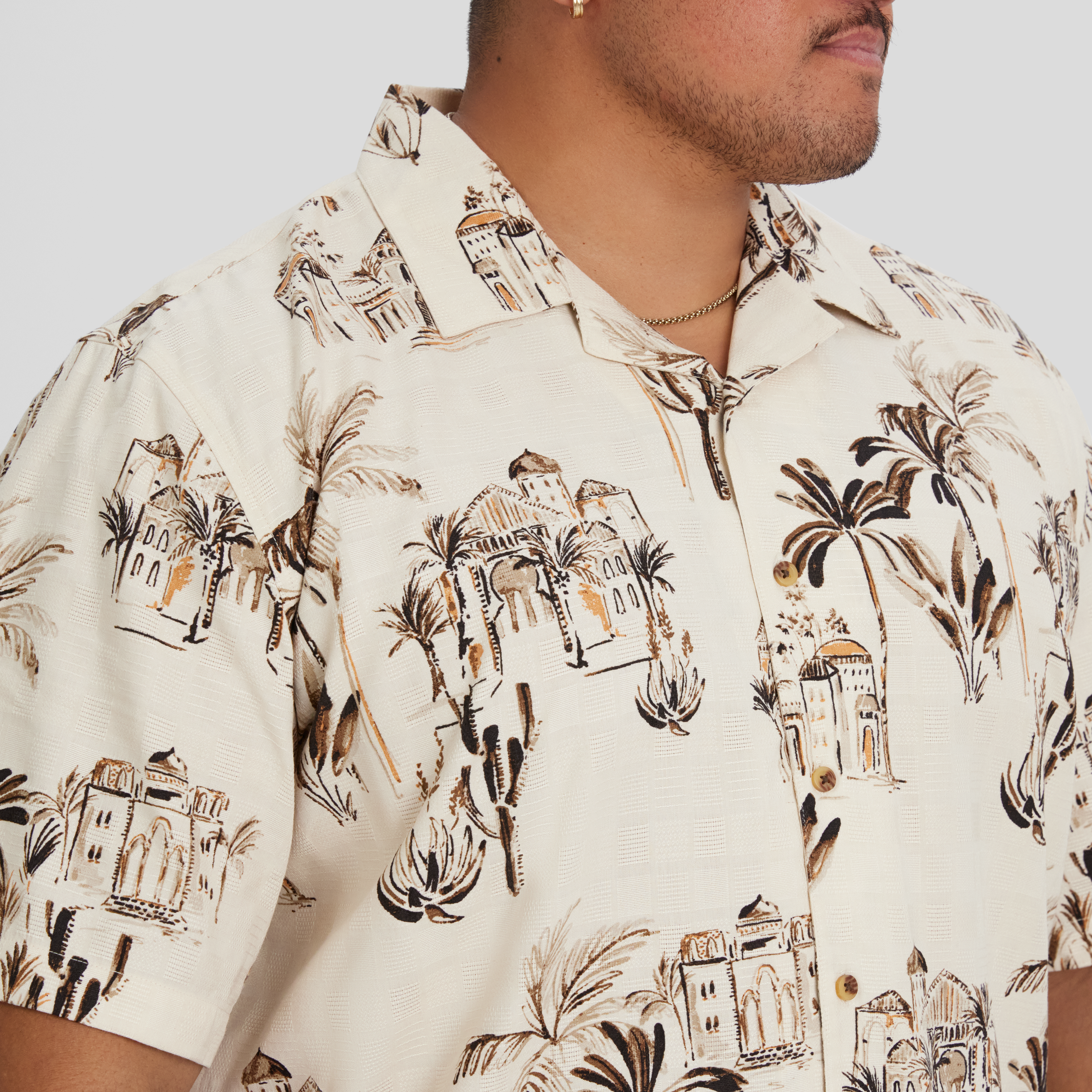 Ecru Casablanca Relaxed Fit Shirt