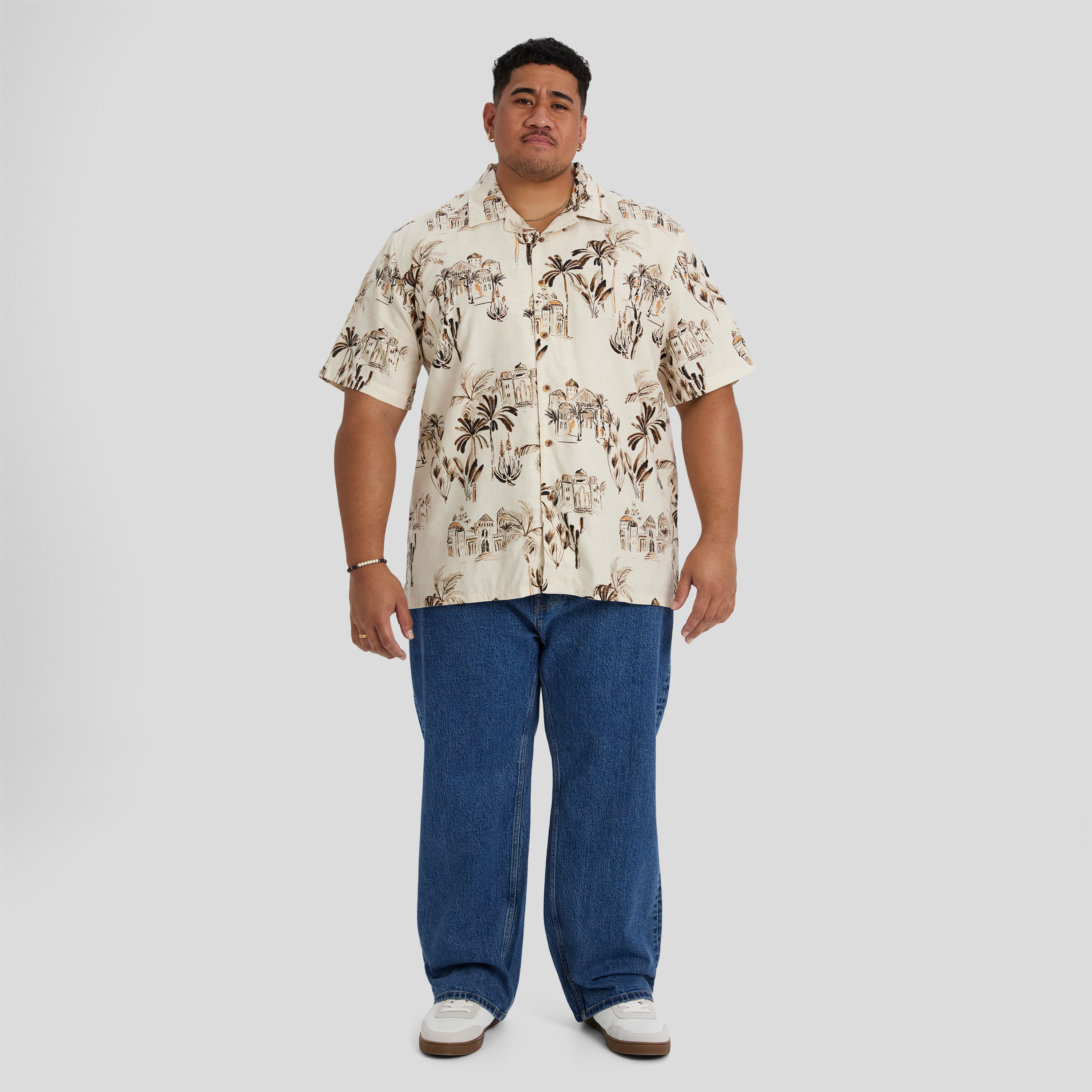 Ecru Casablanca Relaxed Fit Shirt