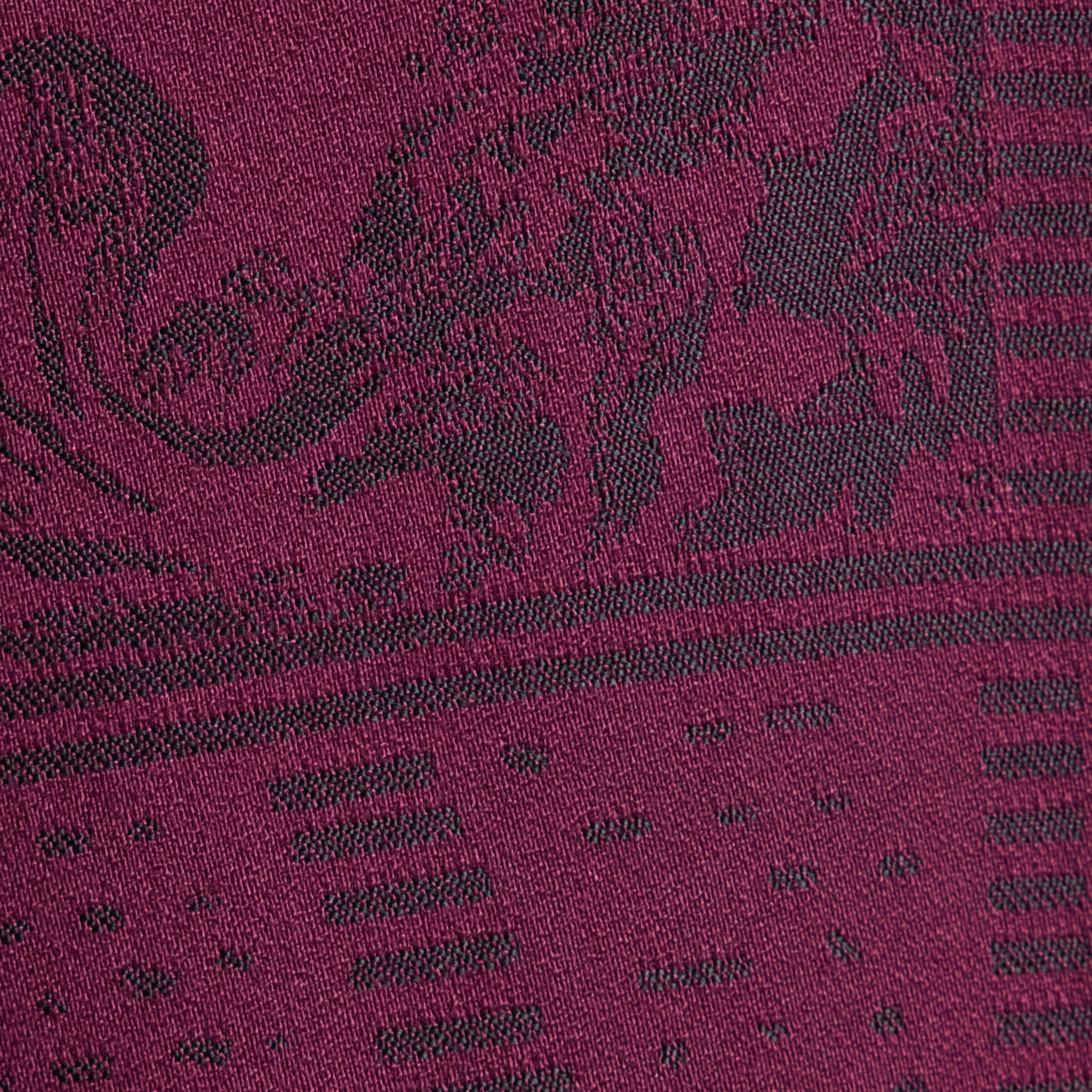Burgundy Basque Relaxed Fit Shirt
