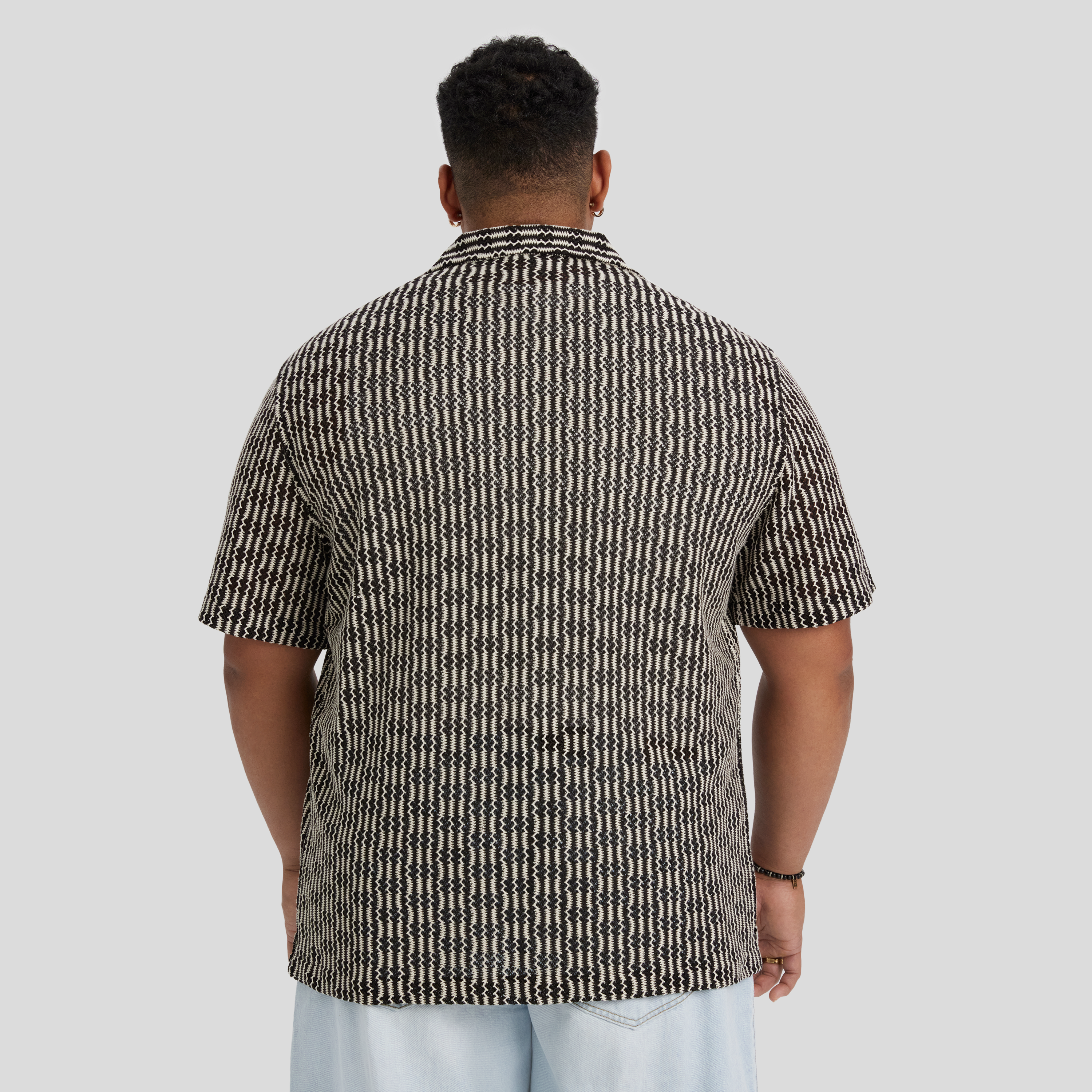 Black Malaga Relaxed Fit Shirt