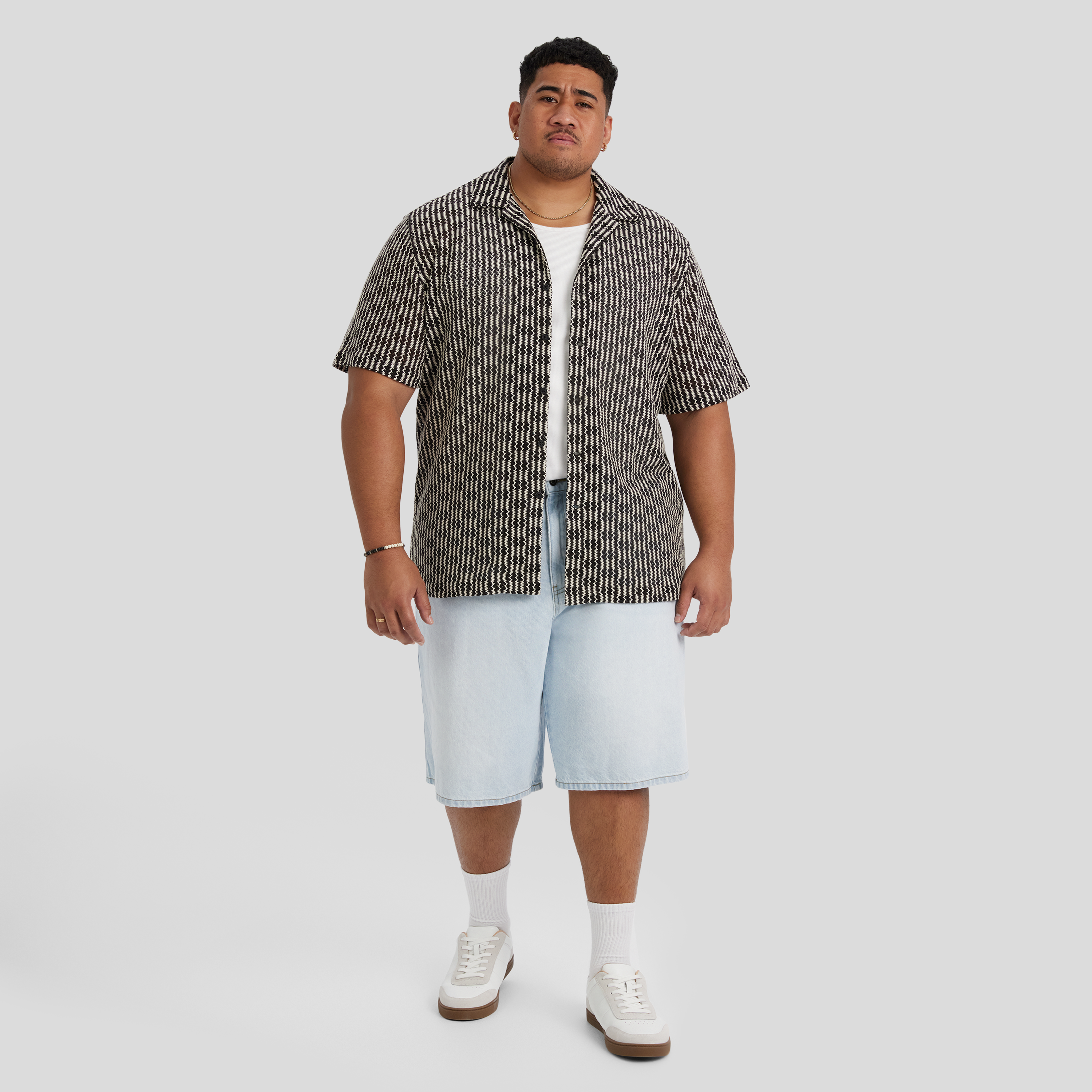 Black Malaga Relaxed Fit Shirt