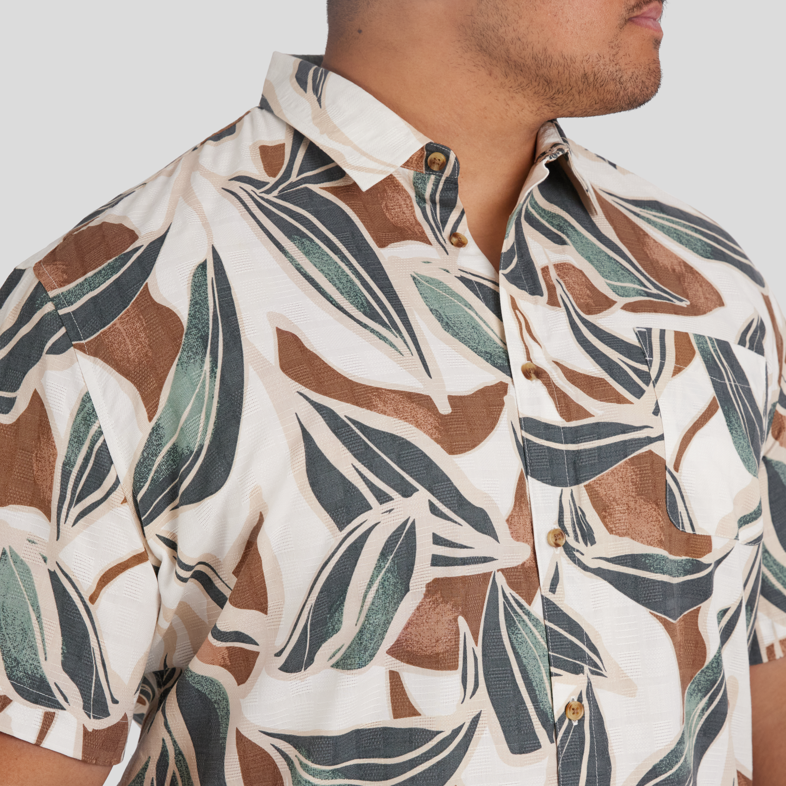 White Cannes Print Shirt