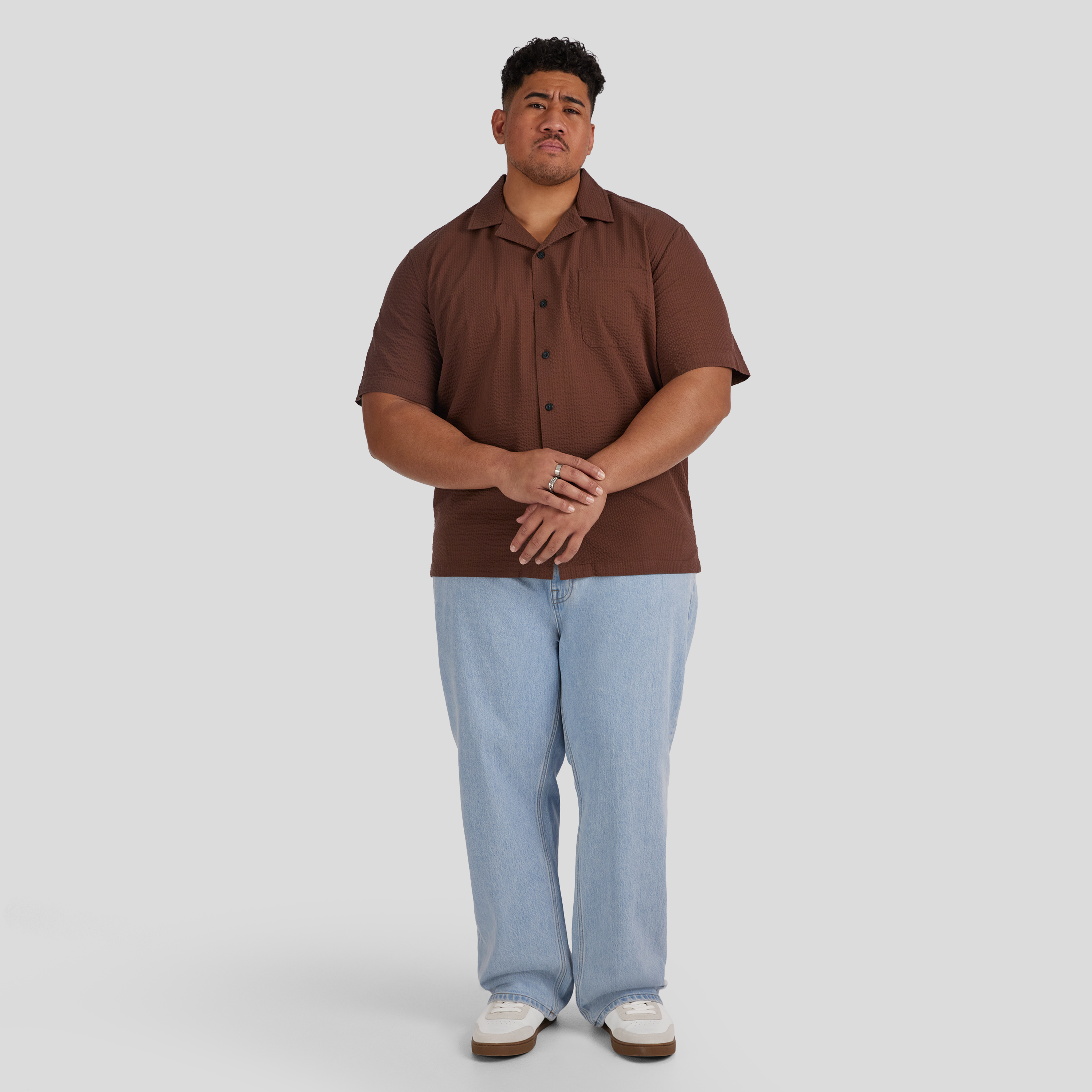 Chestnut Dubrovnik Boxy Fit Shirt