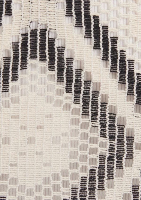 Ecru Ios Crochet Relaxed Shirt