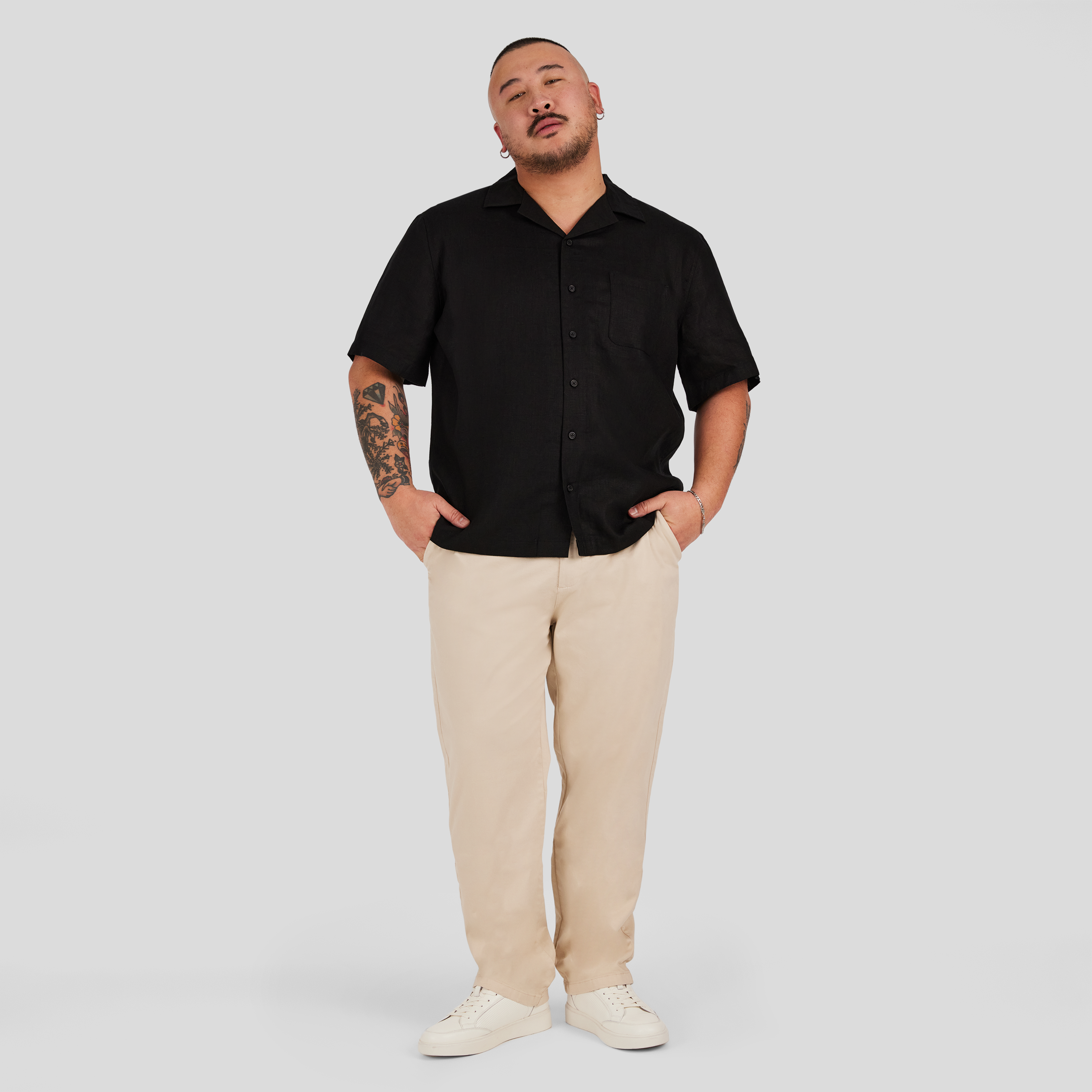 Luxe Linen Boxy Fit Shirt