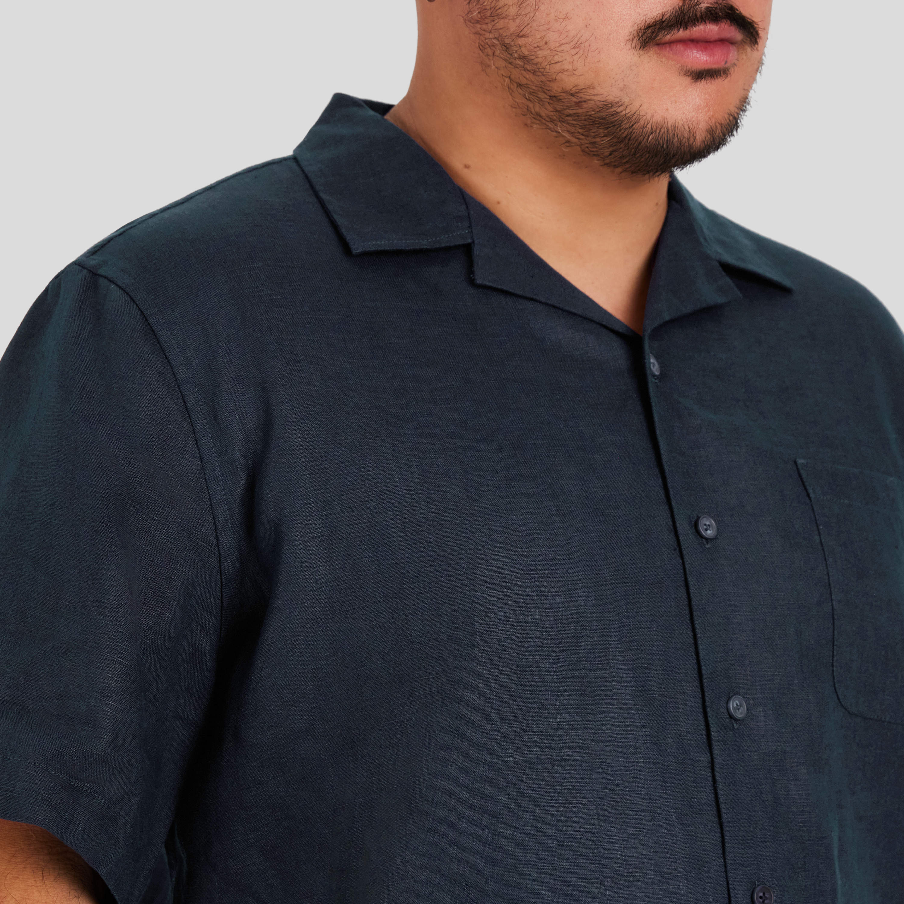 Luxe Linen Boxy Fit Shirt