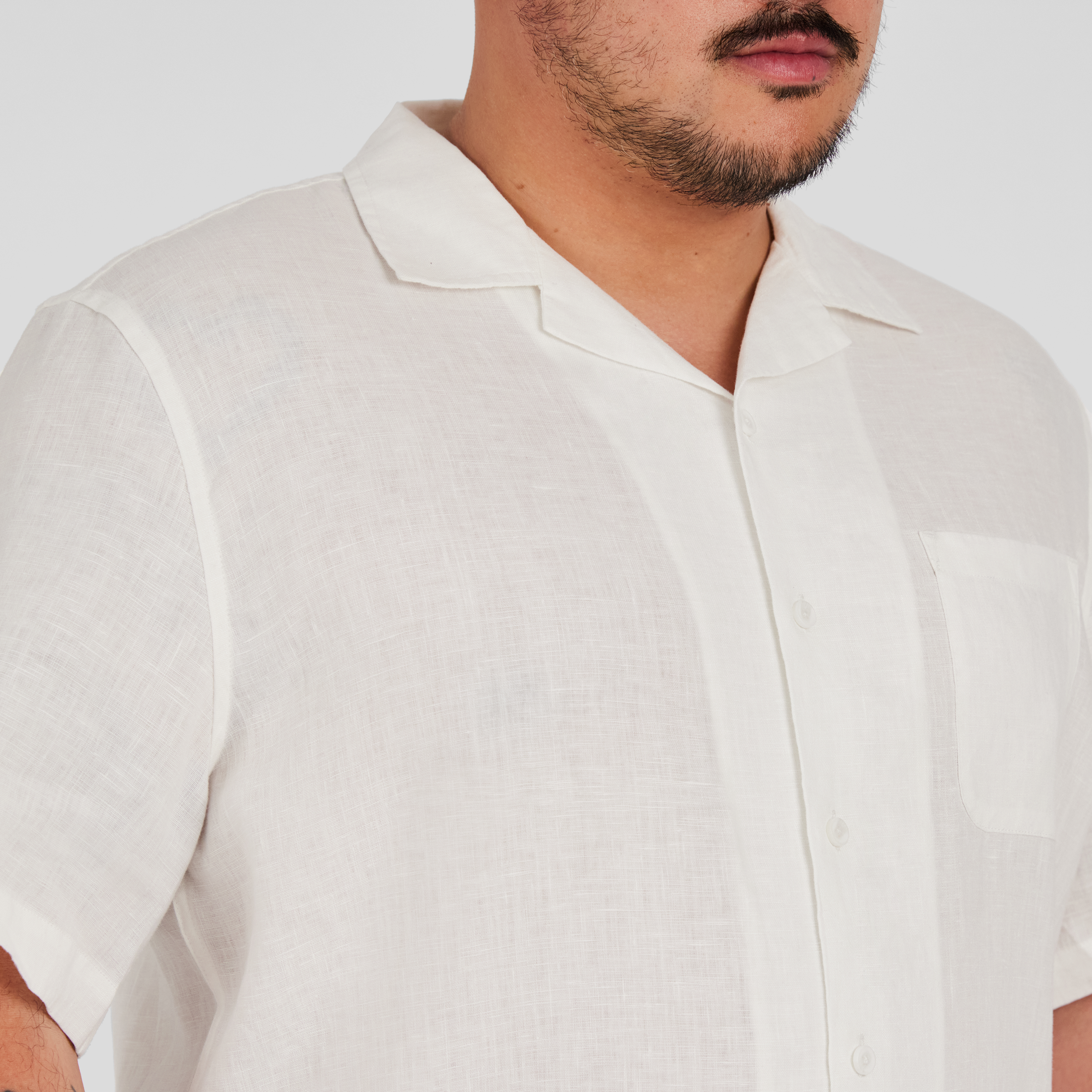 Luxe Linen Boxy Fit Shirt