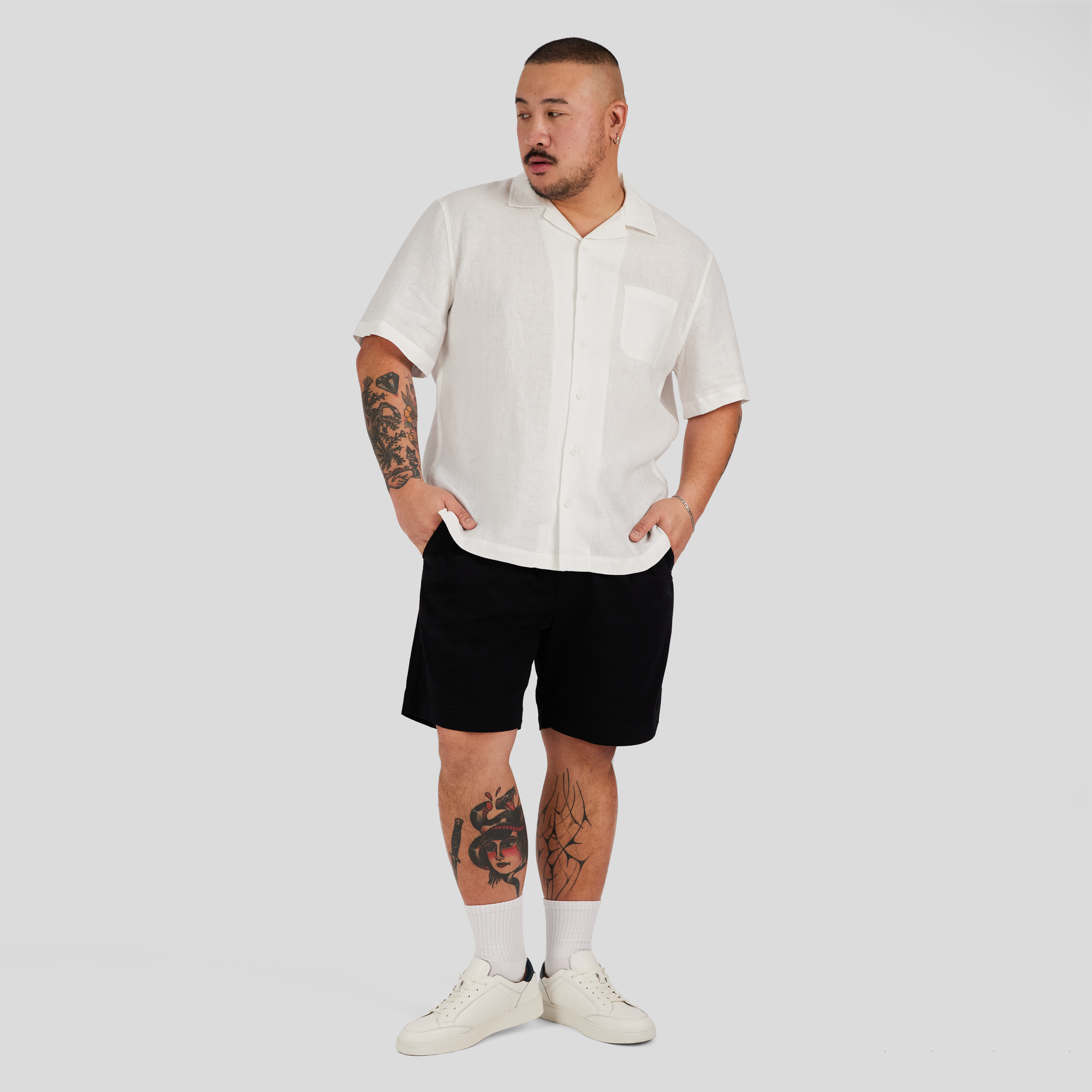 Luxe Linen Boxy Fit Shirt