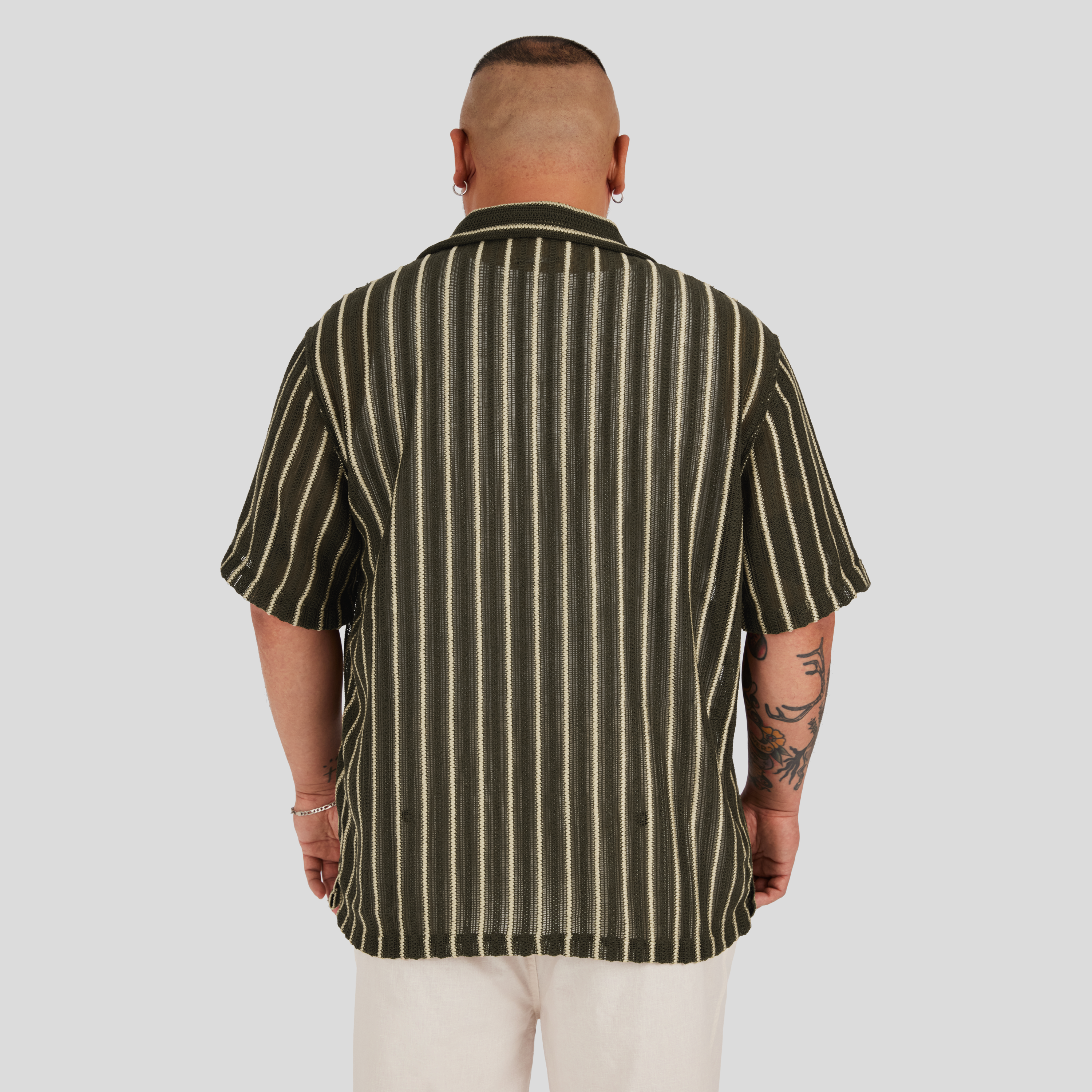 Jungle Stripe Relaxed Shirt