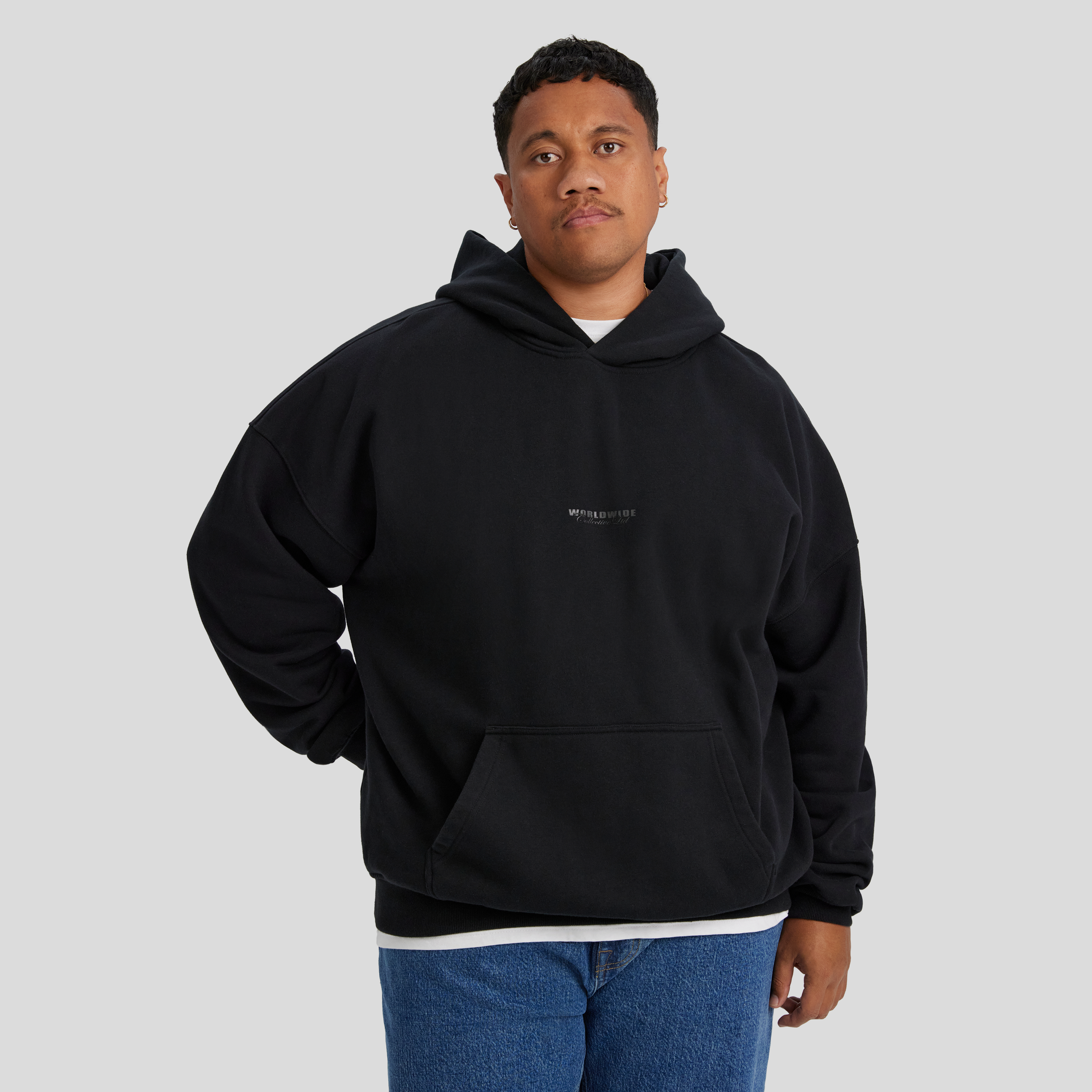 Relaxed Fit Worldwide Hoodie