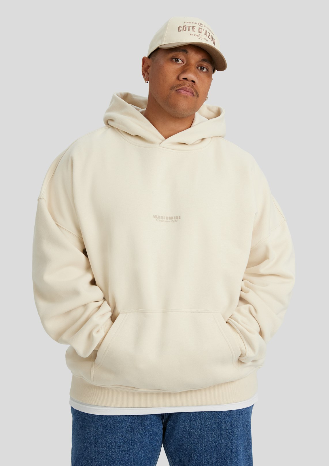 Relaxed Fit Worldwide Hoodie