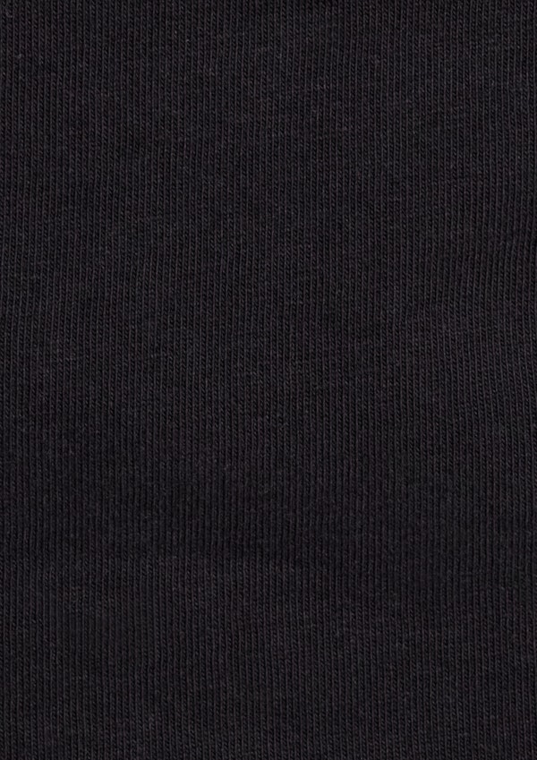 Black Resort Style Longline Tee