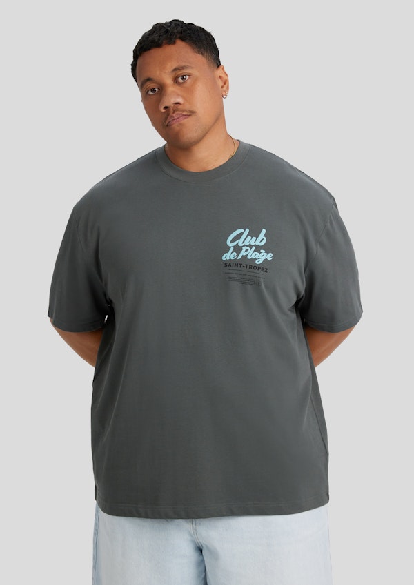 Slate Club De Plage Relaxed Fit Tee