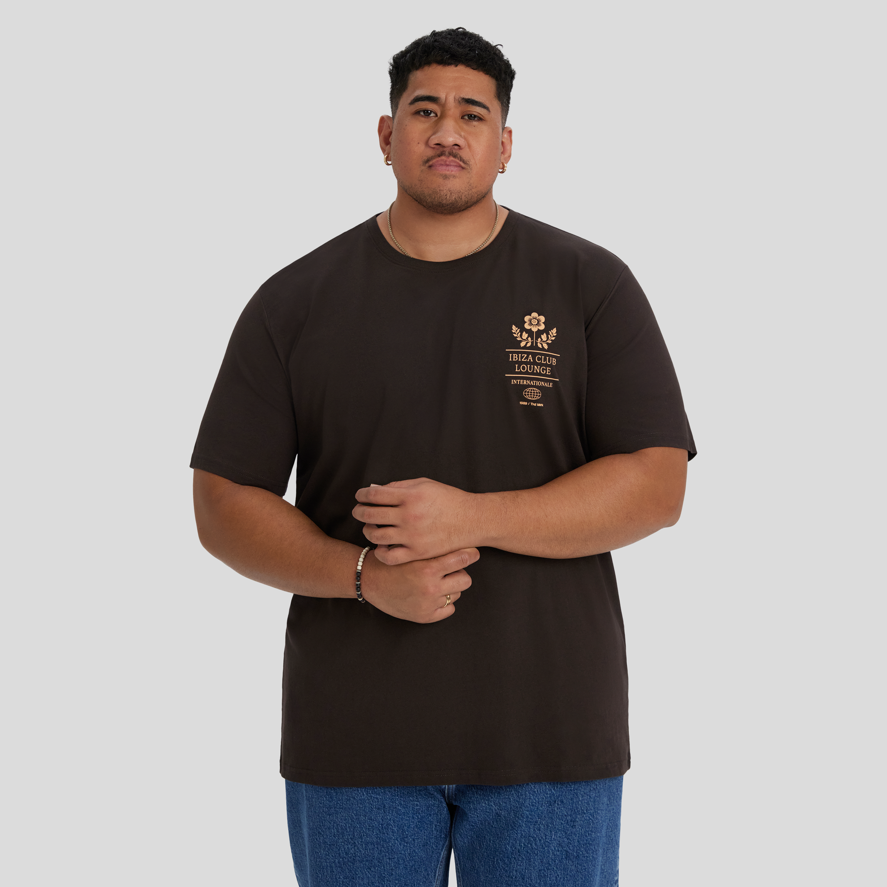 Chocolate Ibiza Longline Tee