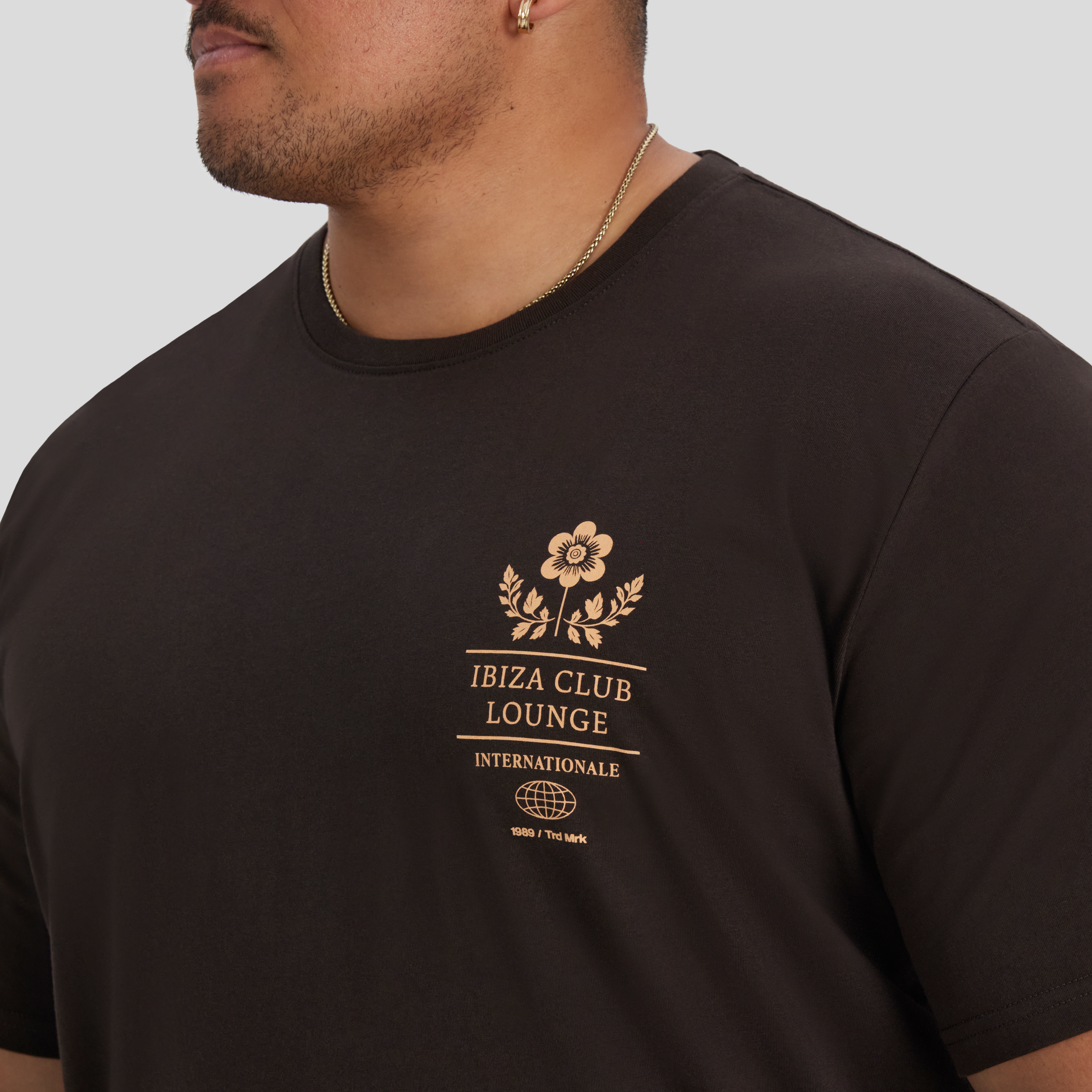 Chocolate Ibiza Longline Tee