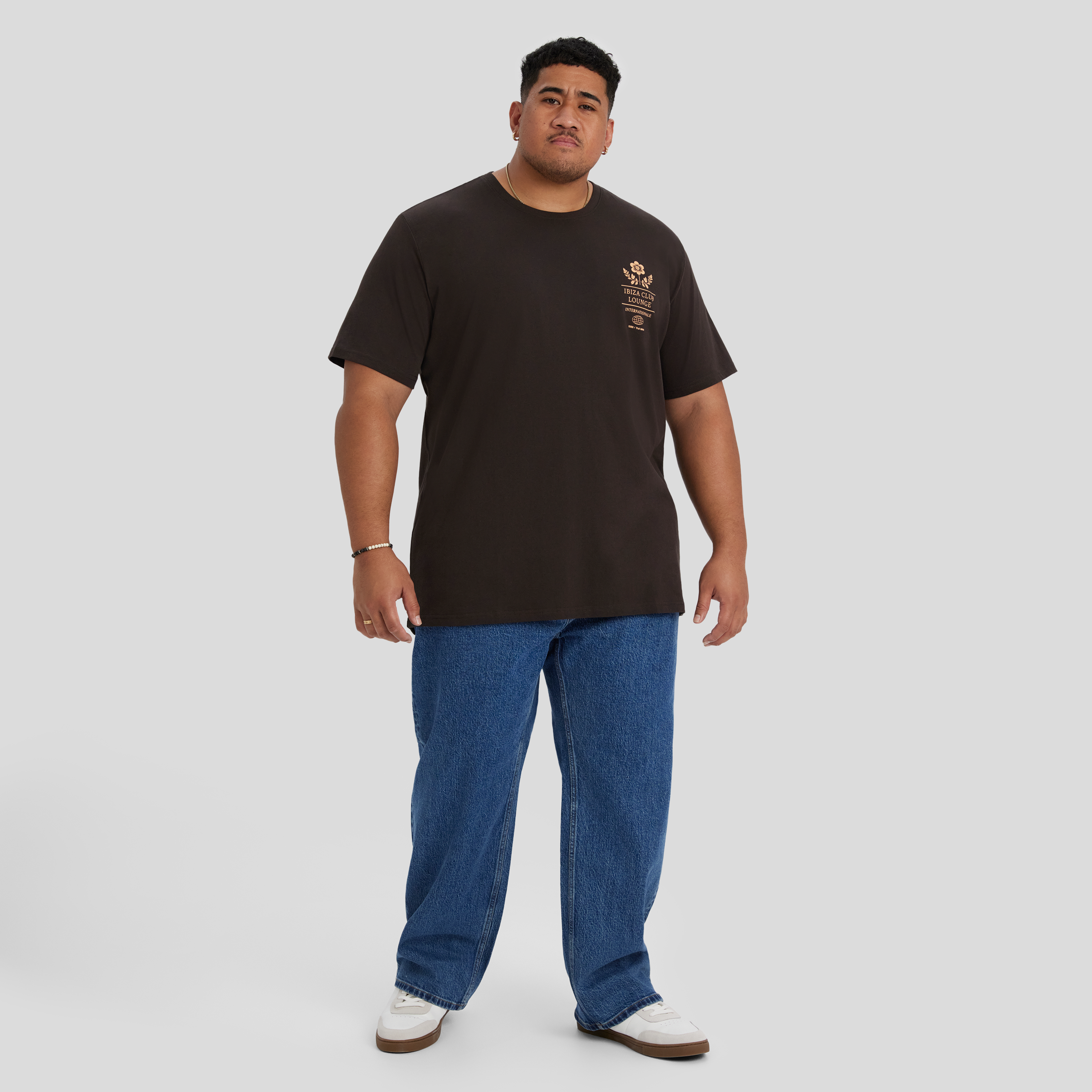 Chocolate Ibiza Longline Tee