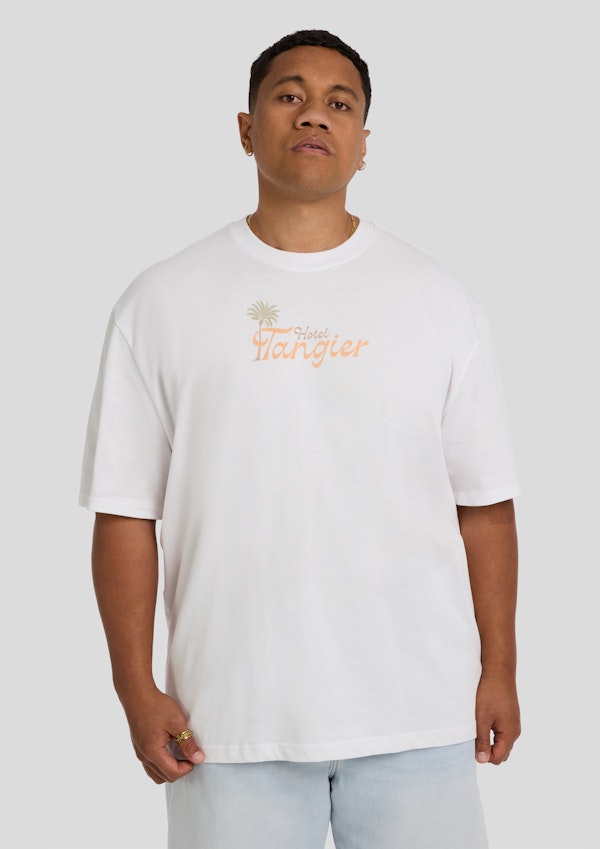 White Hotel Morocco Relaxed Fit Tee
