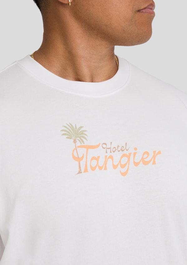 White Hotel Morocco Relaxed Fit Tee