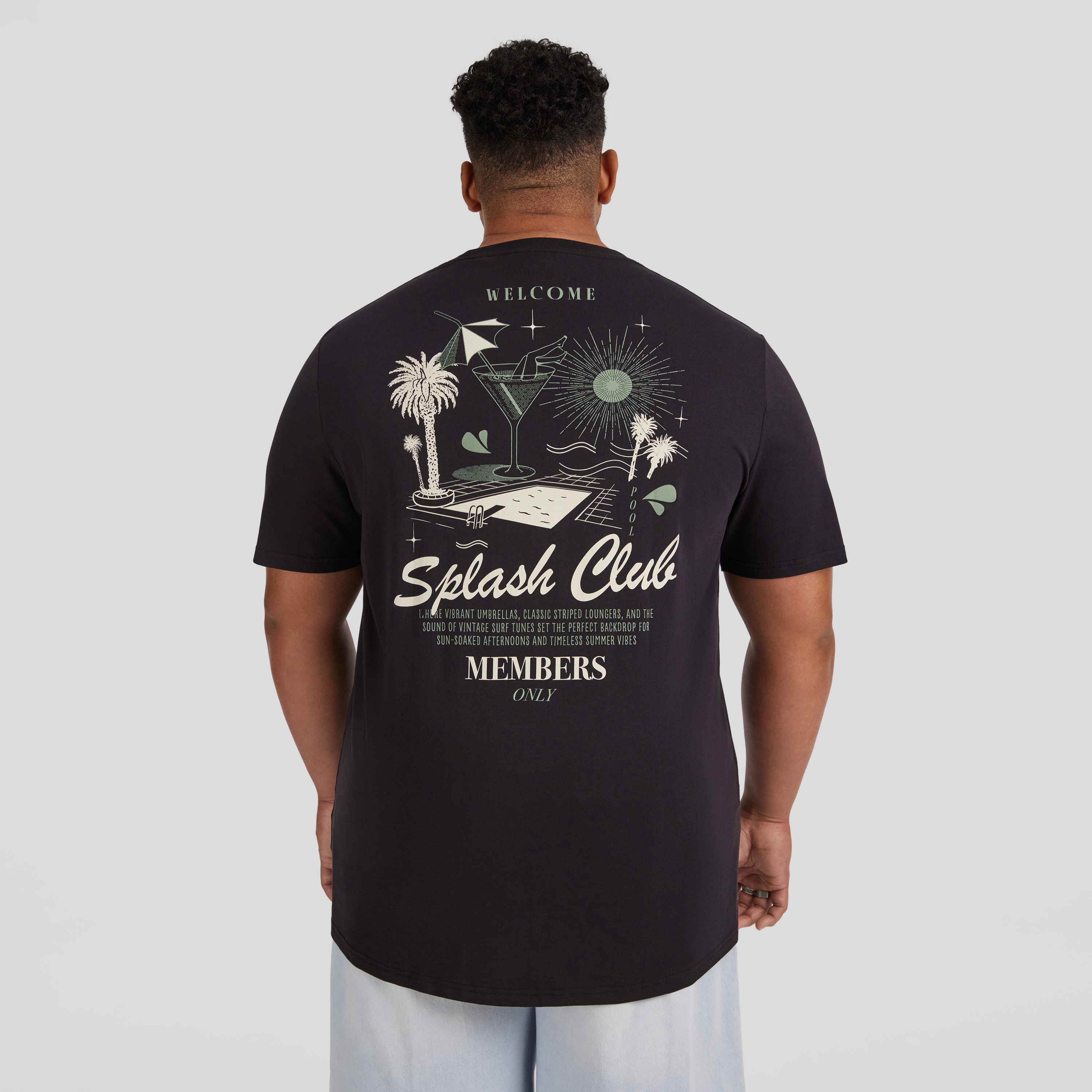 Splash Club Longline Tee