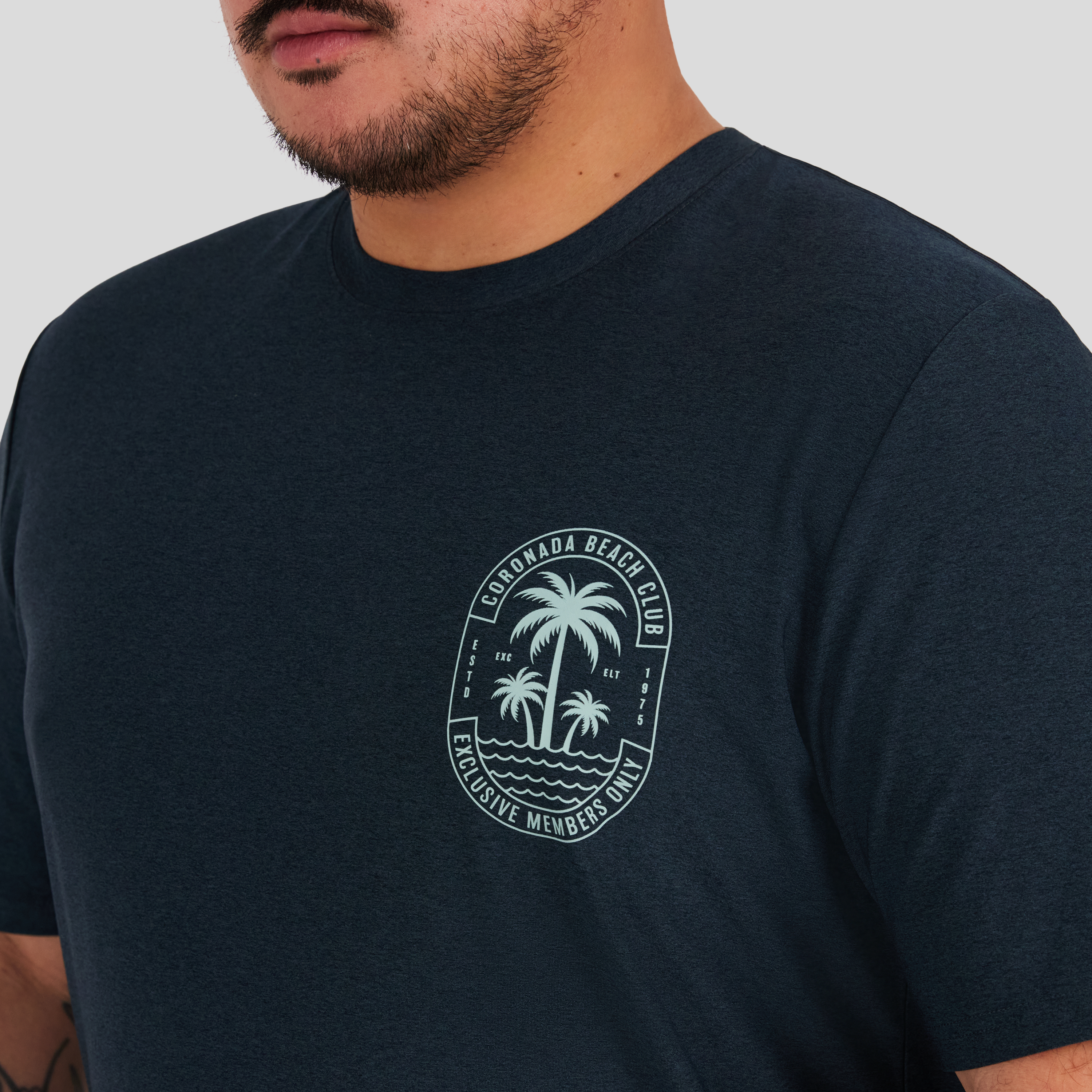 Navy Swim Surf Tee