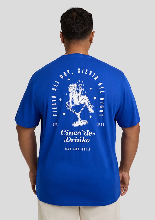 Cinco De Drinko Crew Neck Tee
