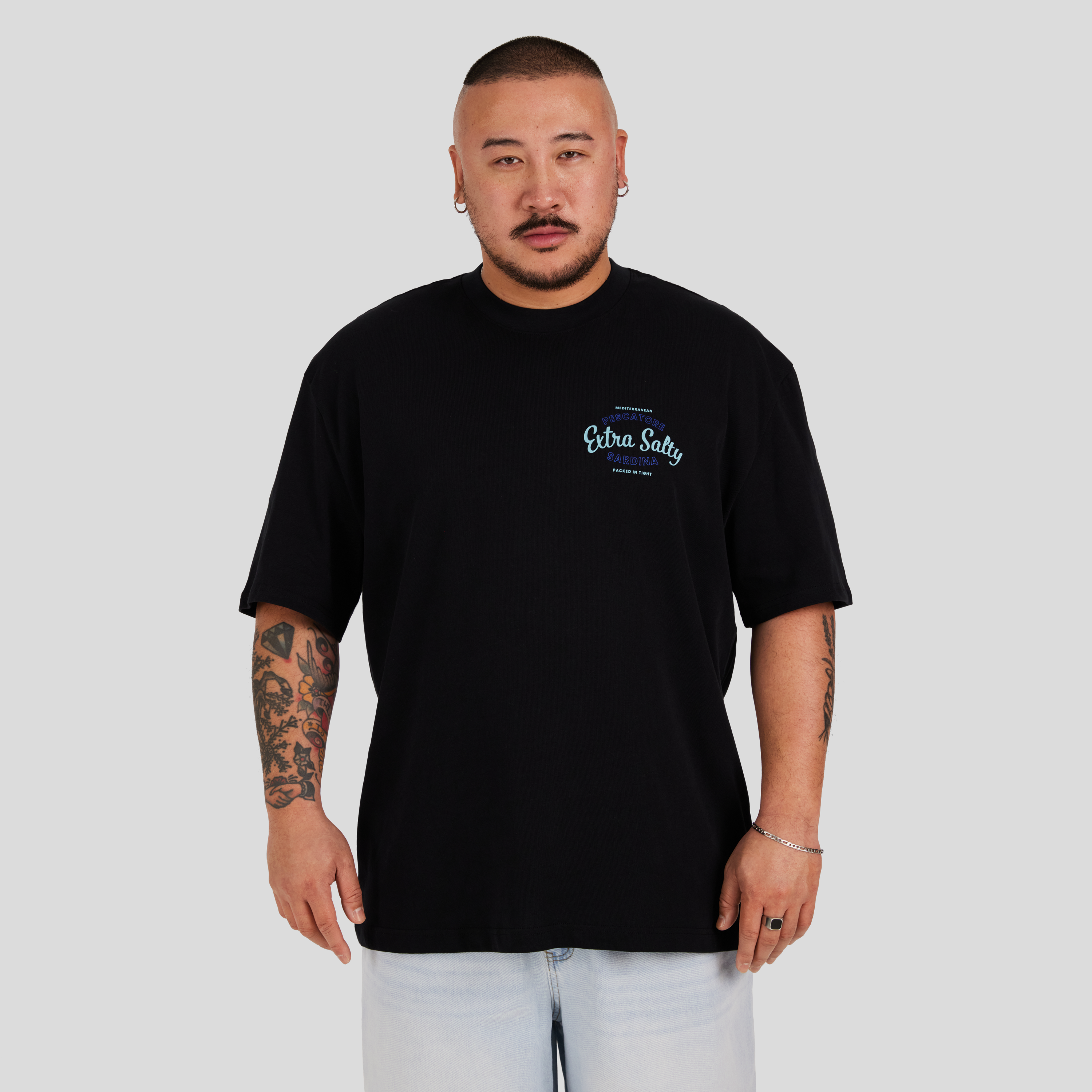 Black Sardines Relaxed Tee