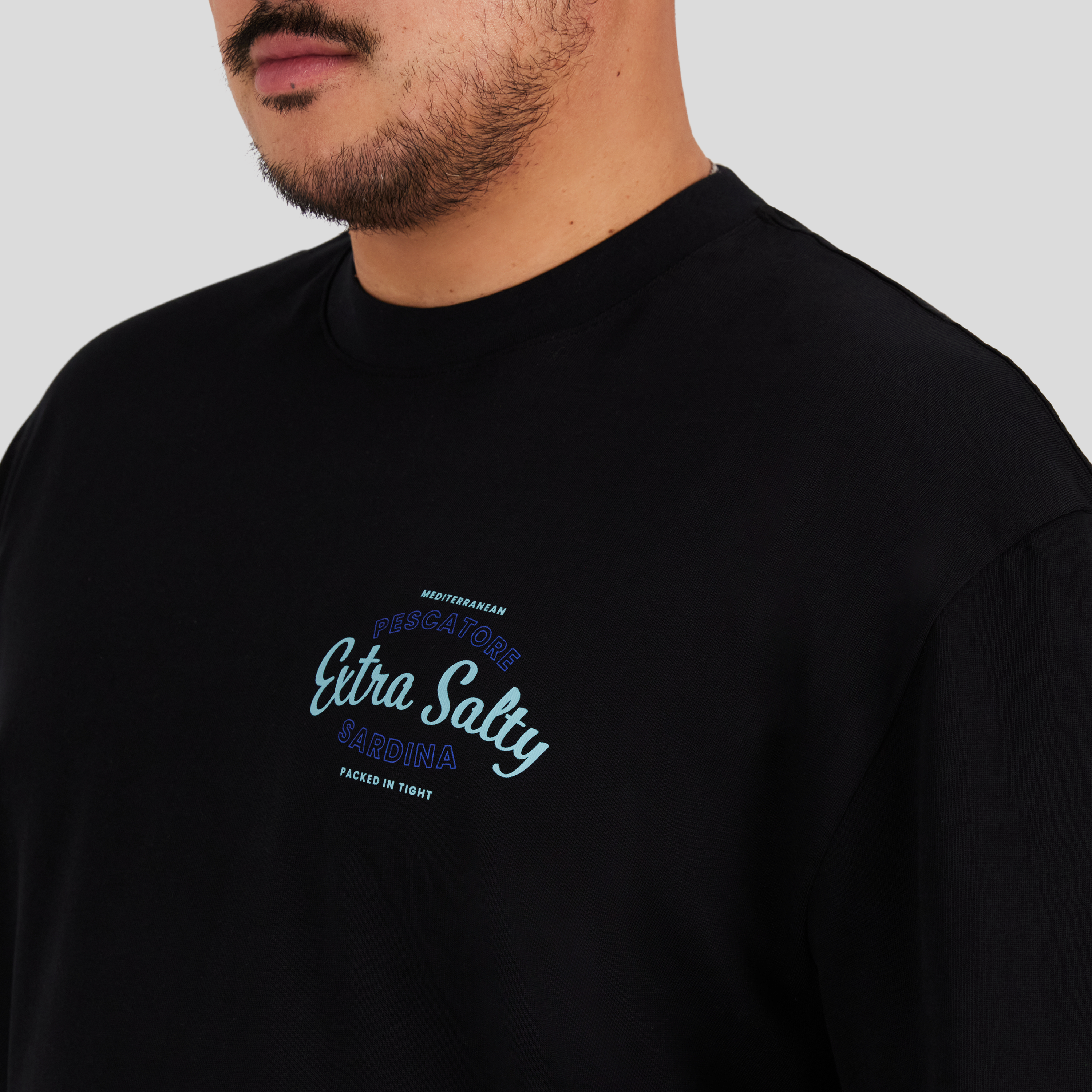 Black Sardines Relaxed Tee